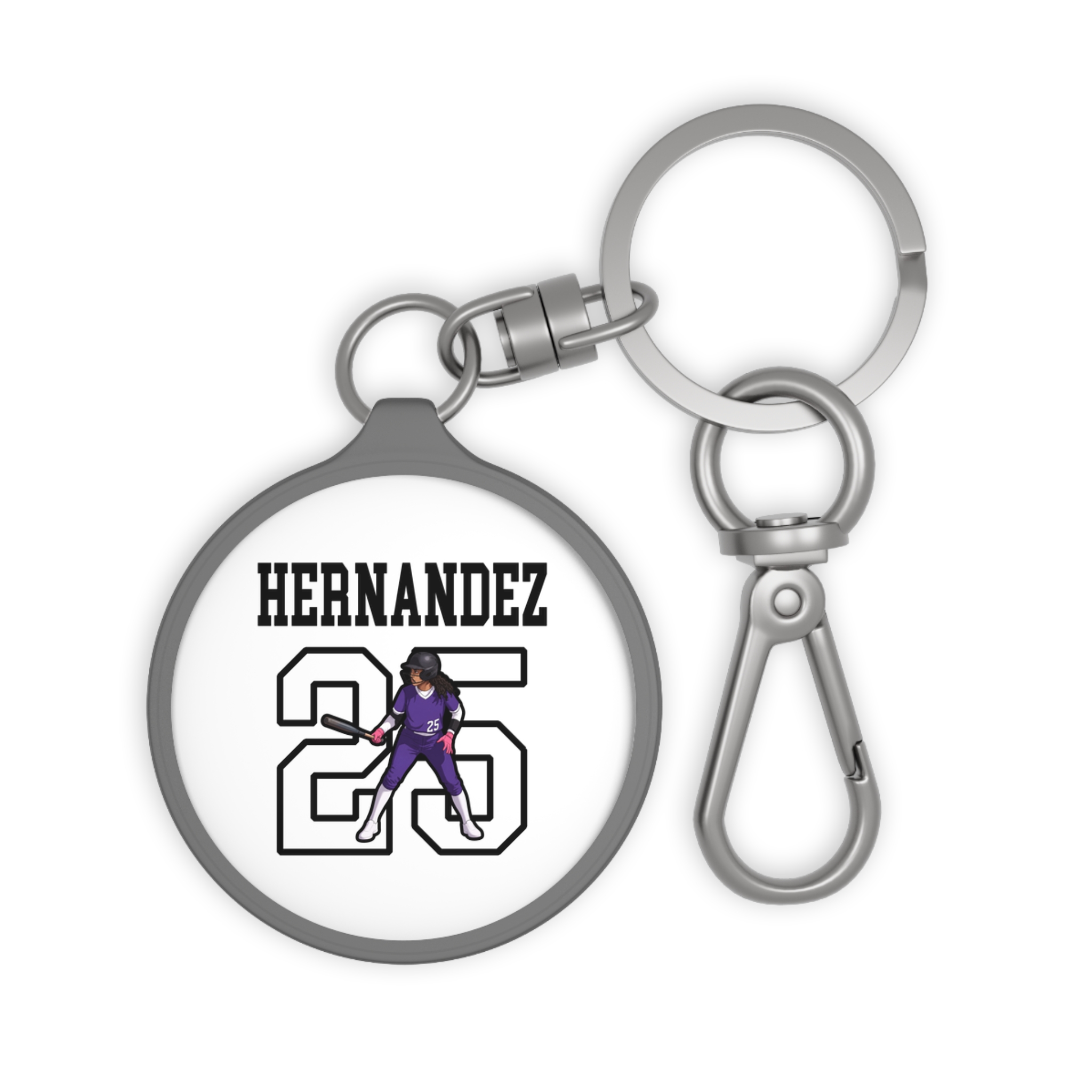 Keychain — character_shirsey in Grey