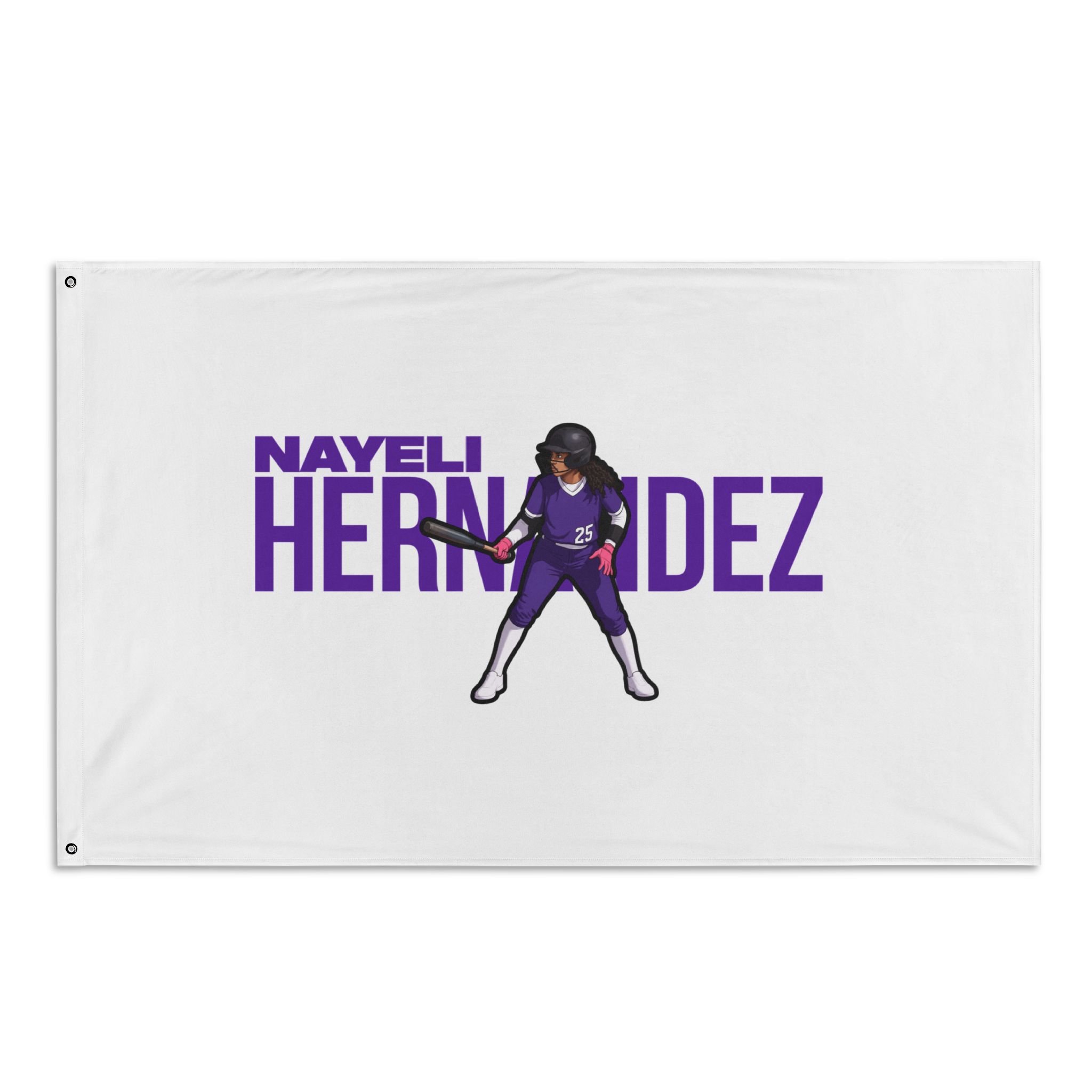 Flag (35 × 56 in) — character_player_name in Classic