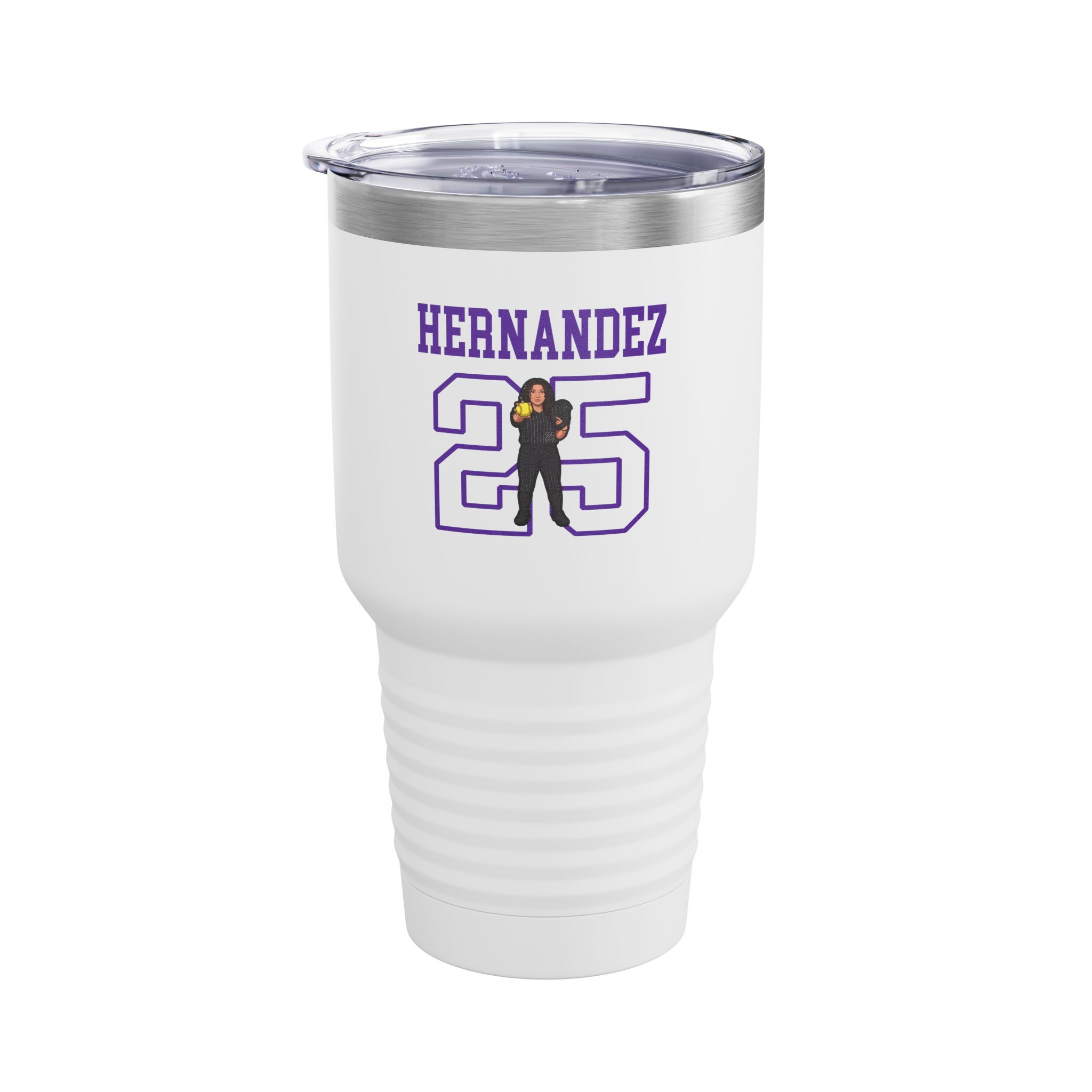 30oz Tumbler — character_shirsey in White