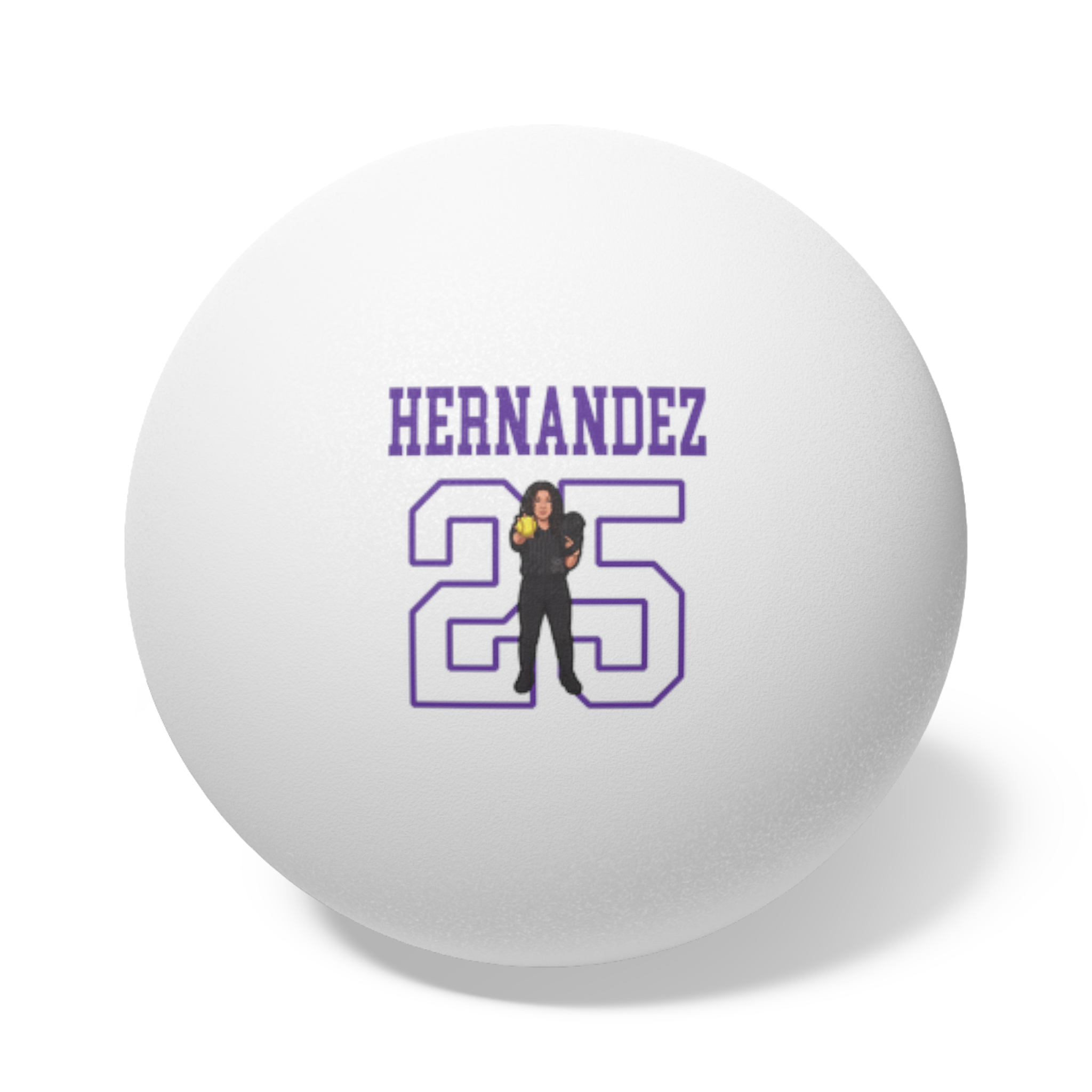 Ping Pong Balls, 6 pcs — character_shirsey in White