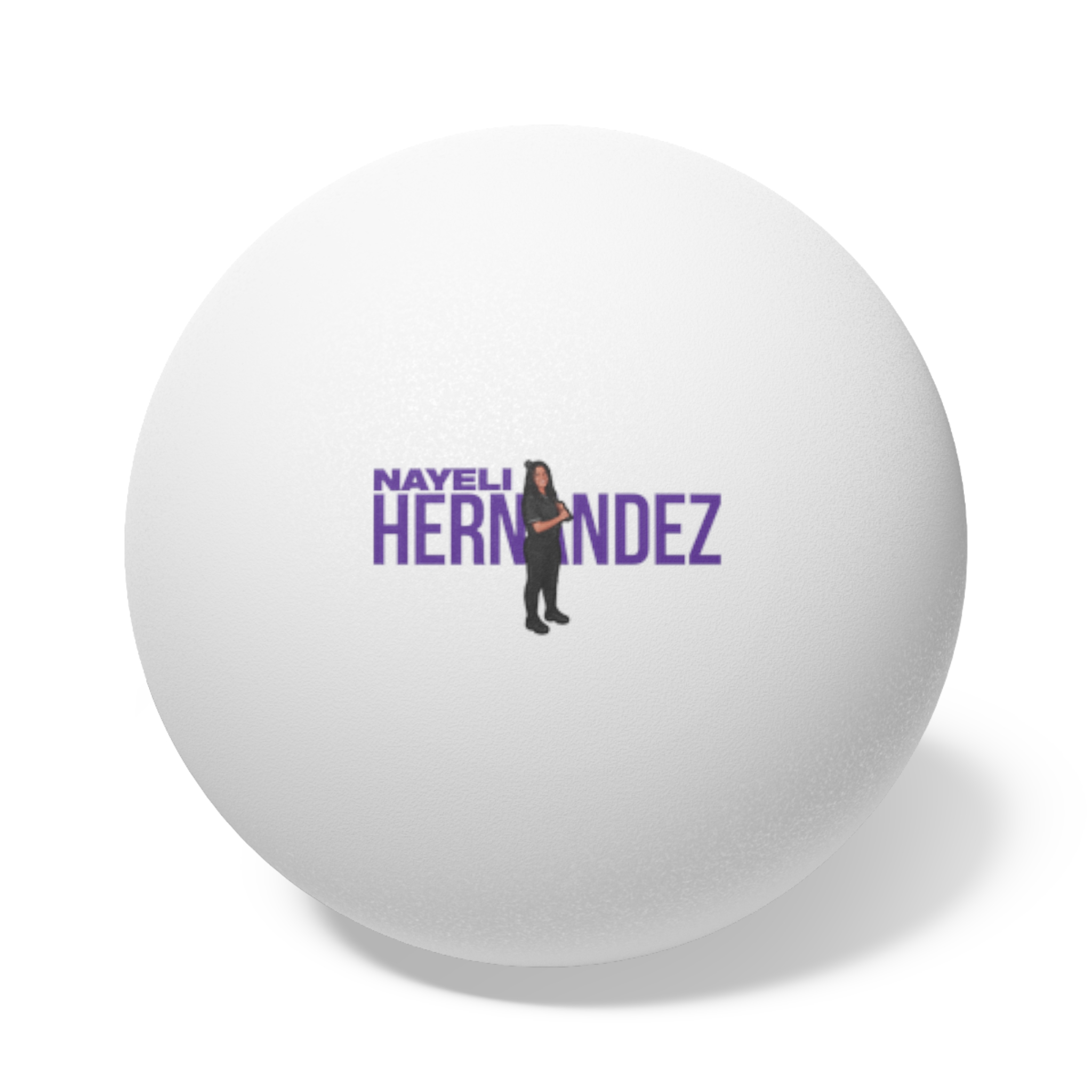 Ping Pong Balls, 6 pcs — character_player_name in White