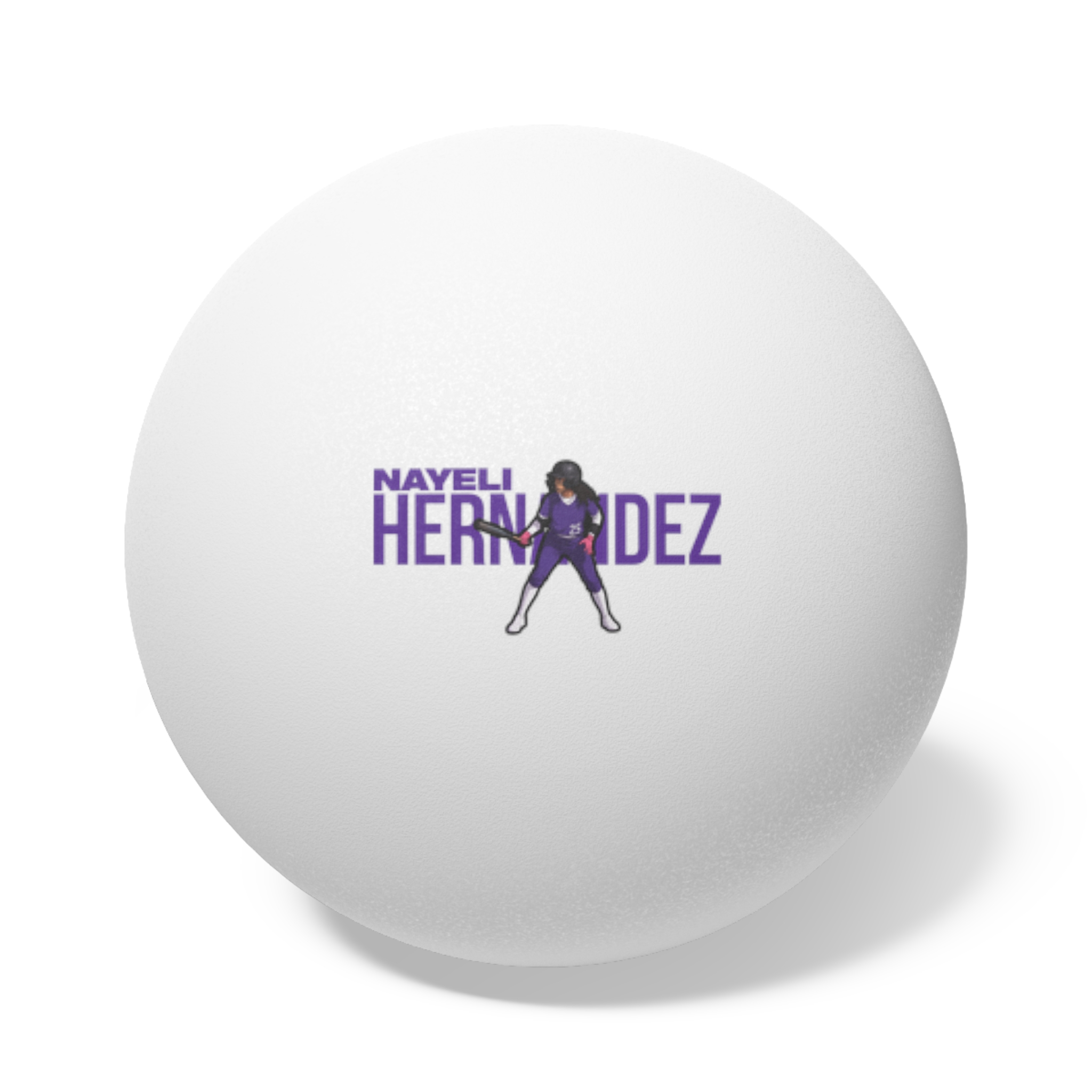 Ping Pong Balls, 6 pcs — character_player_name in White
