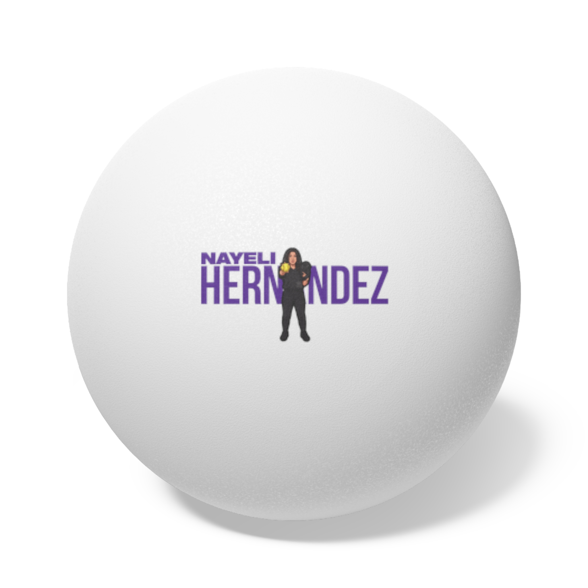 Ping Pong Balls, 6 pcs — character_player_name in White