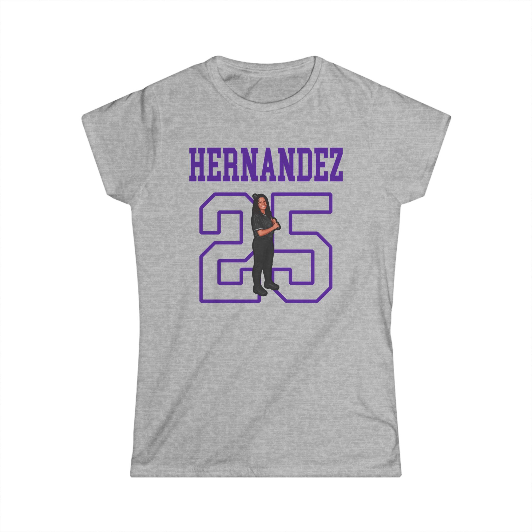 Women's Softstyle Tee — character_shirsey in Grey