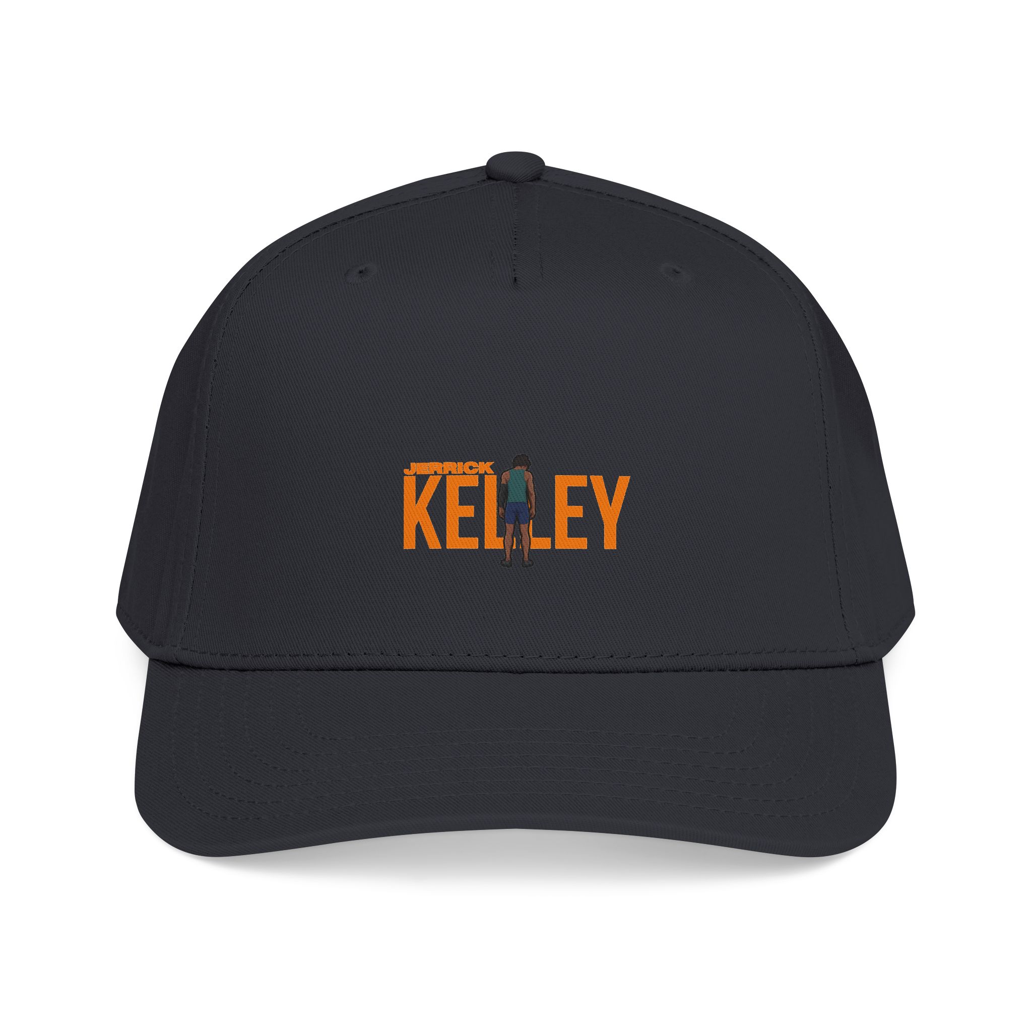 Baseball Cap — character_player_name in Black
