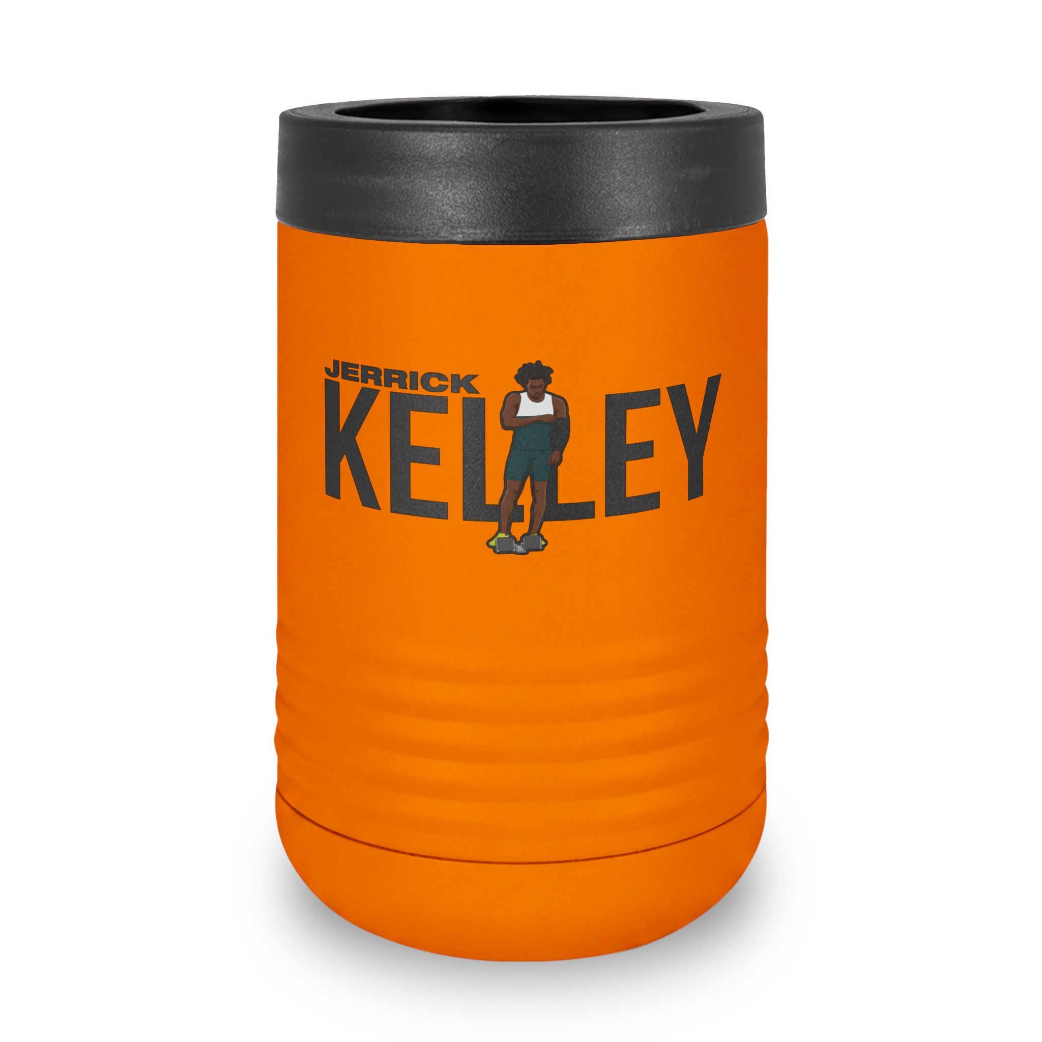 Stainless Can Cooler — character_player_name in Orange