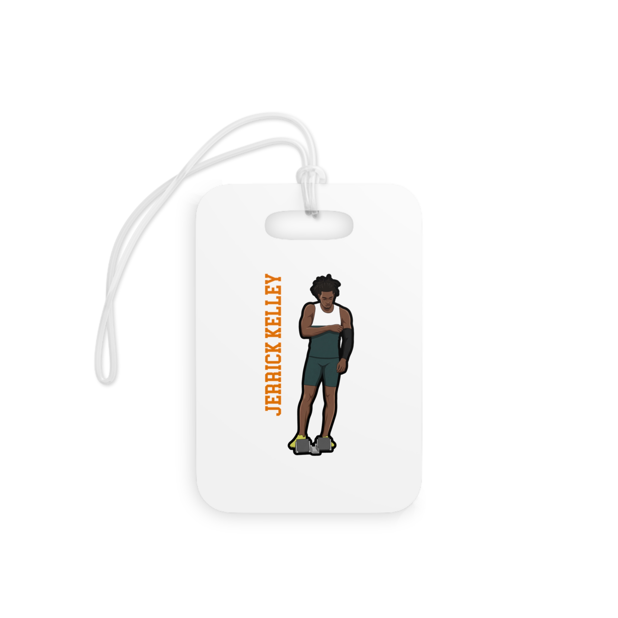 Bag Tag — character_name_vertical in Classic