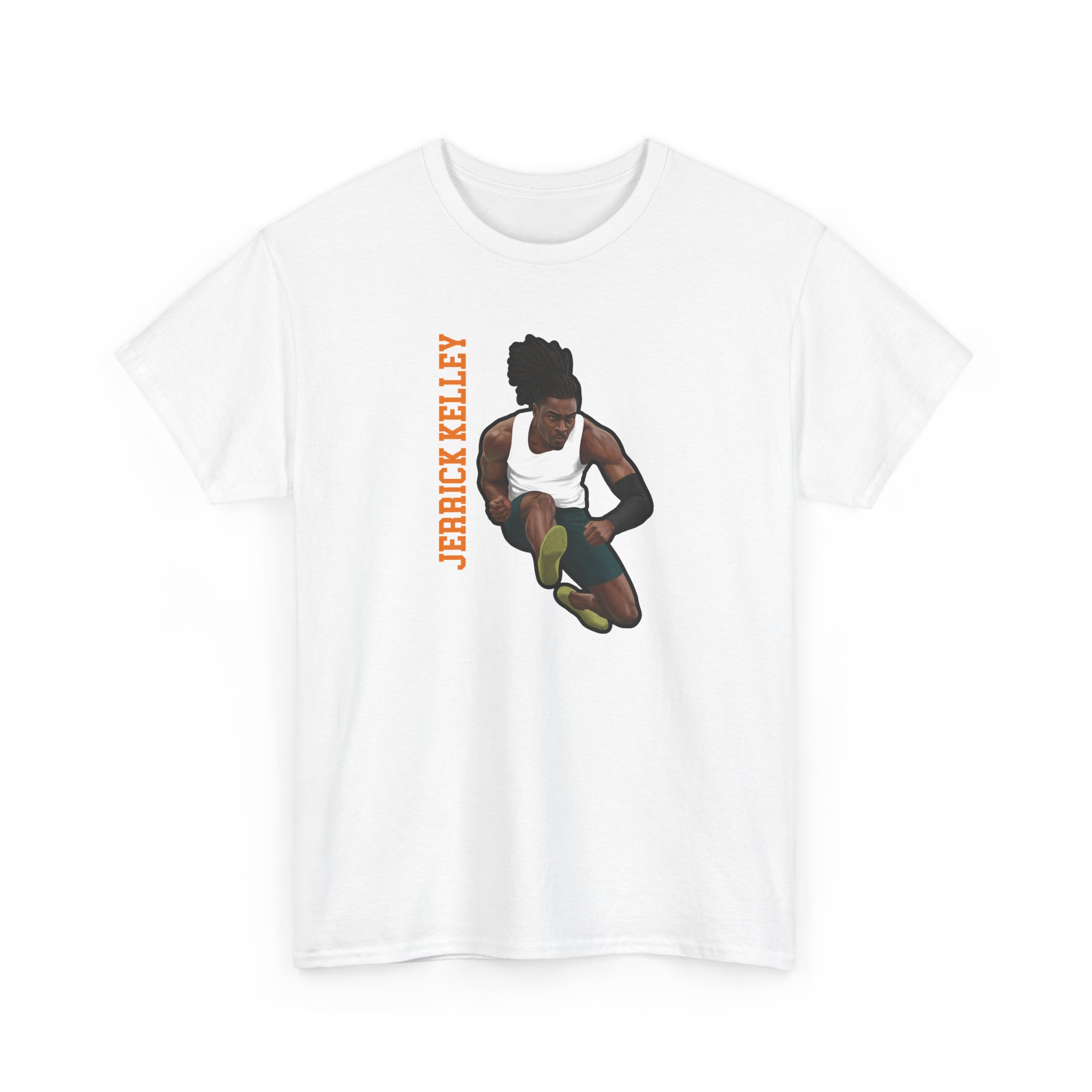 Tee — character_name_vertical in White