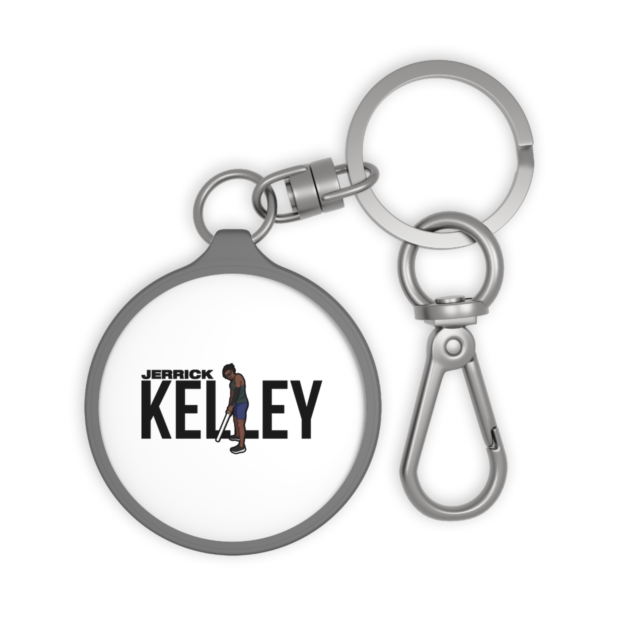 Keychain — character_player_name in Grey
