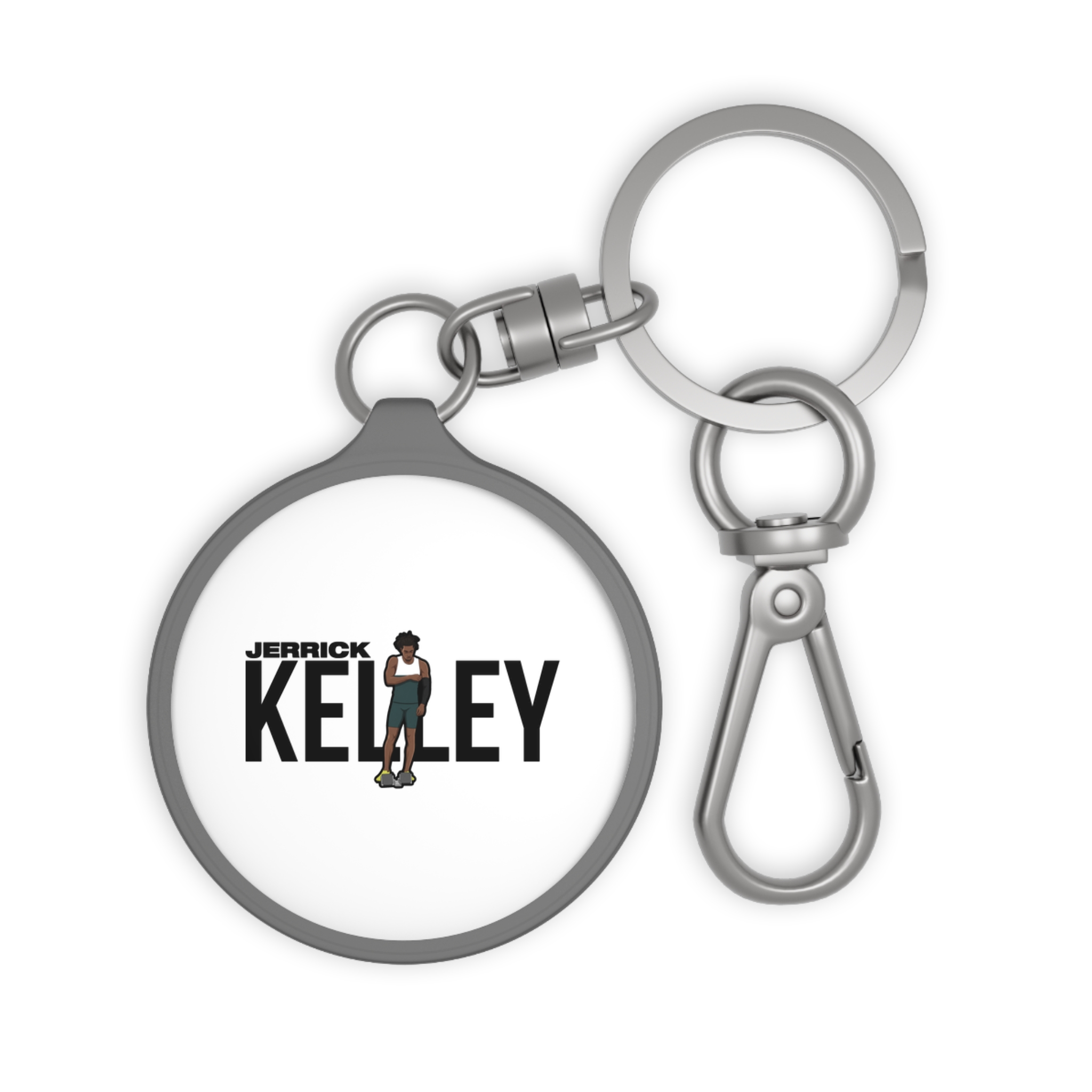 Keychain — character_player_name in Grey