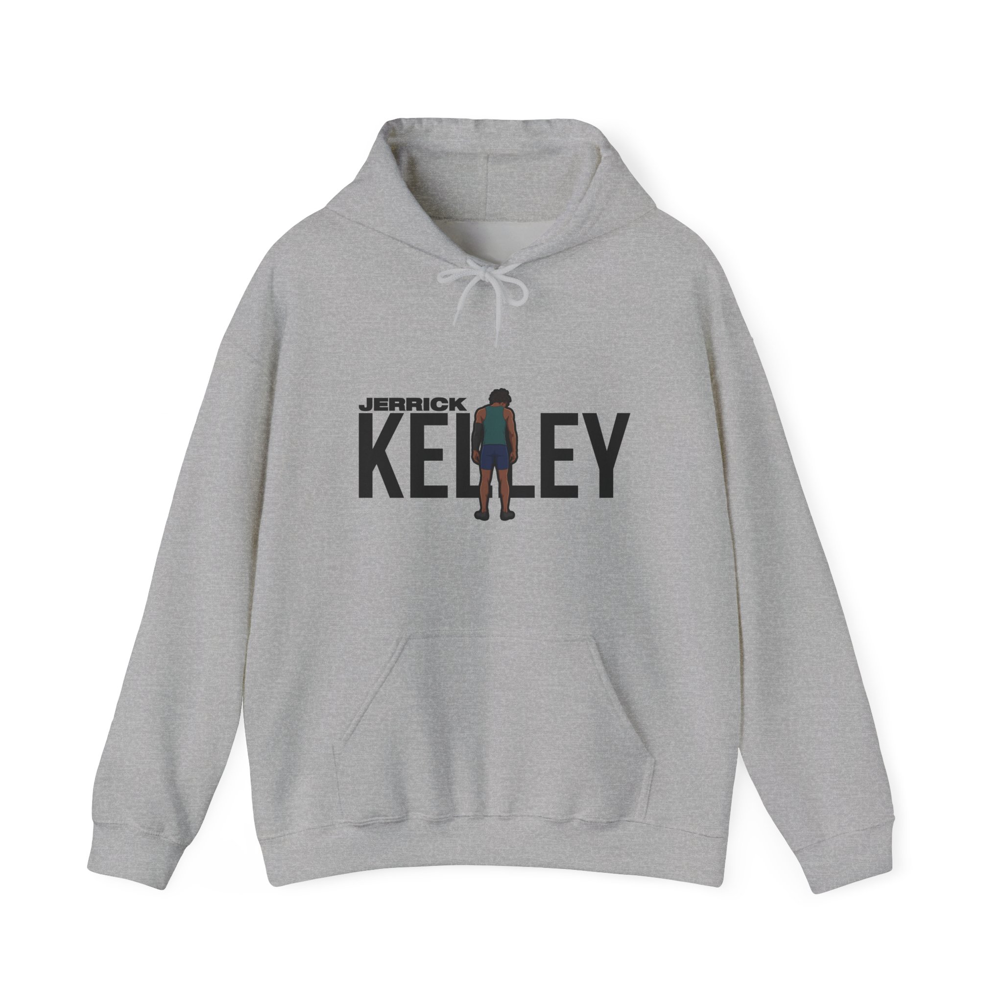 Hoodie — character_player_name in Grey