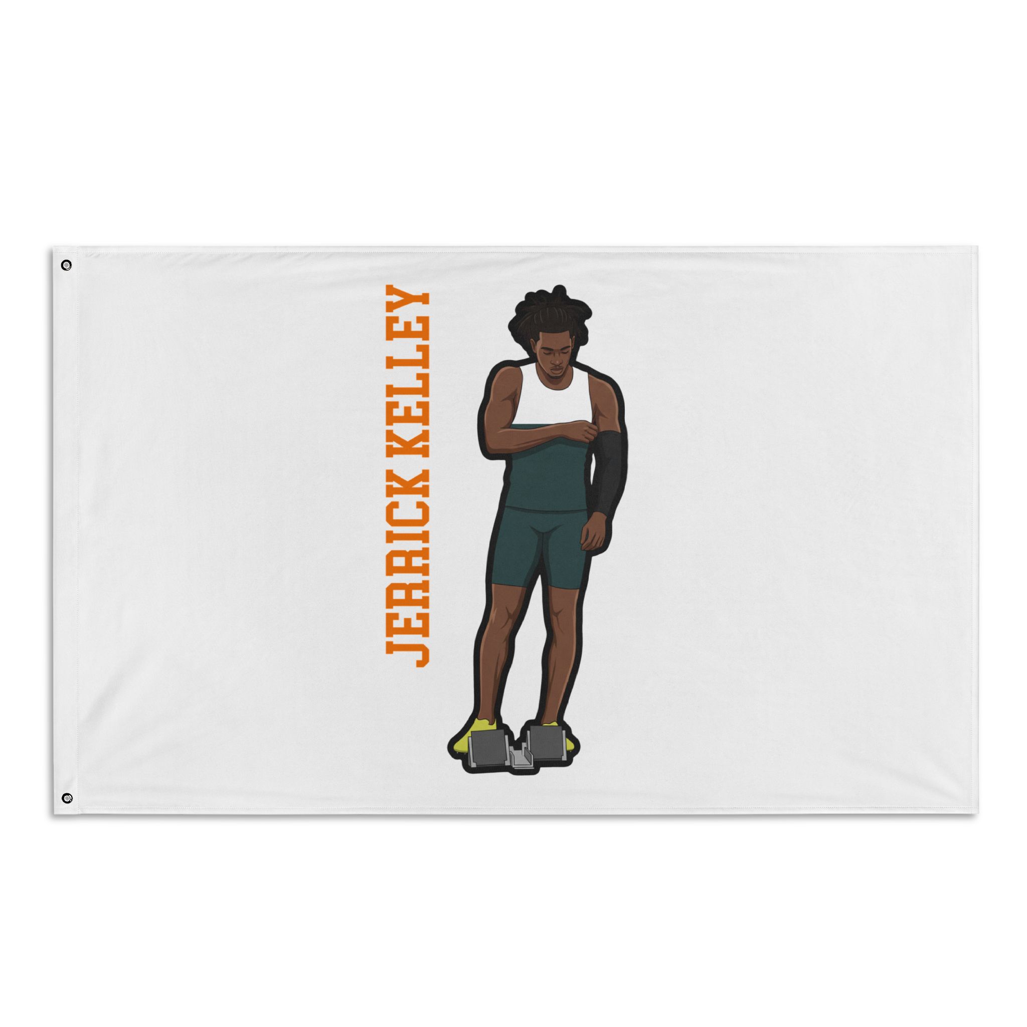 Flag (35 × 56 in) — character_name_vertical in Classic
