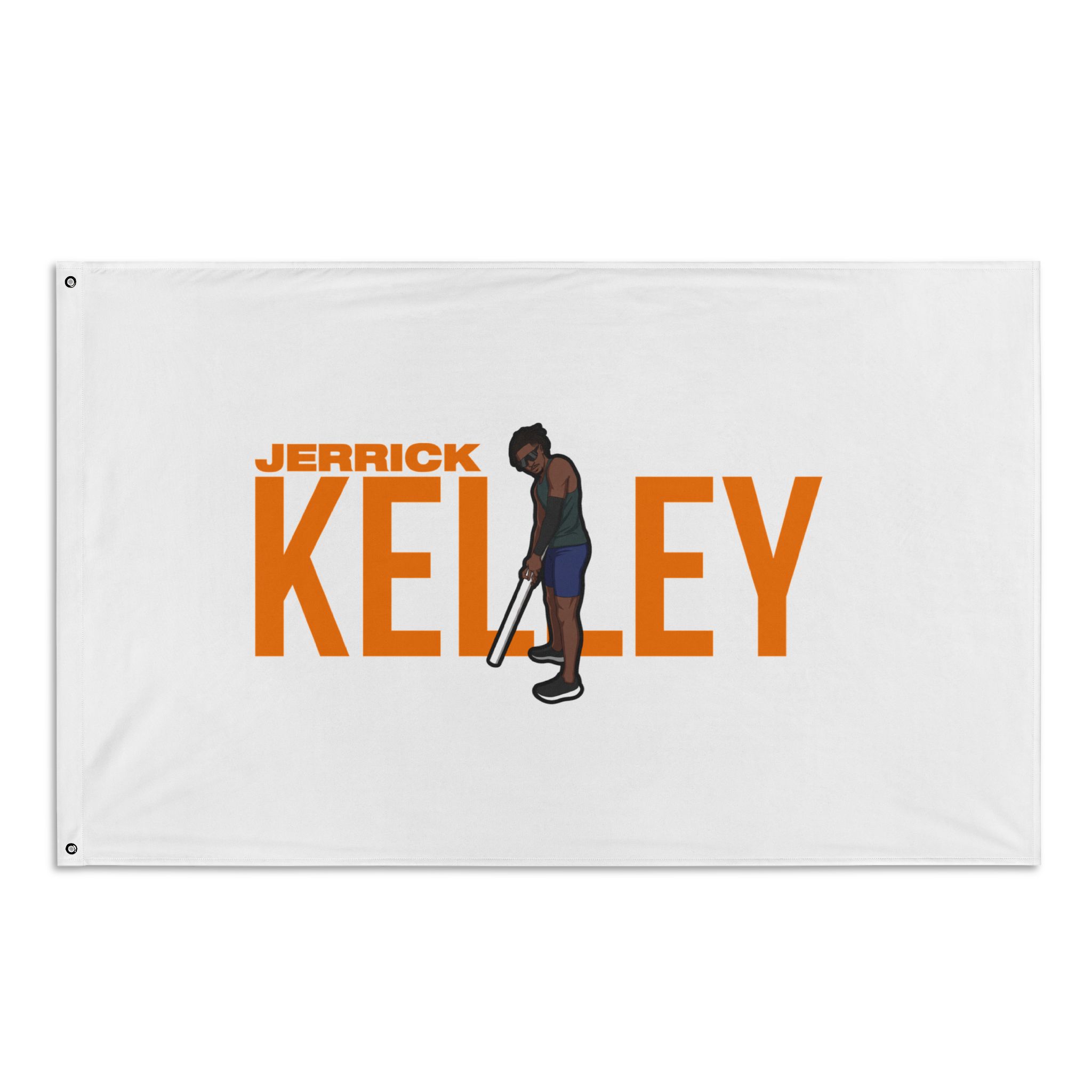 Flag (35 × 56 in) — character_player_name in Classic