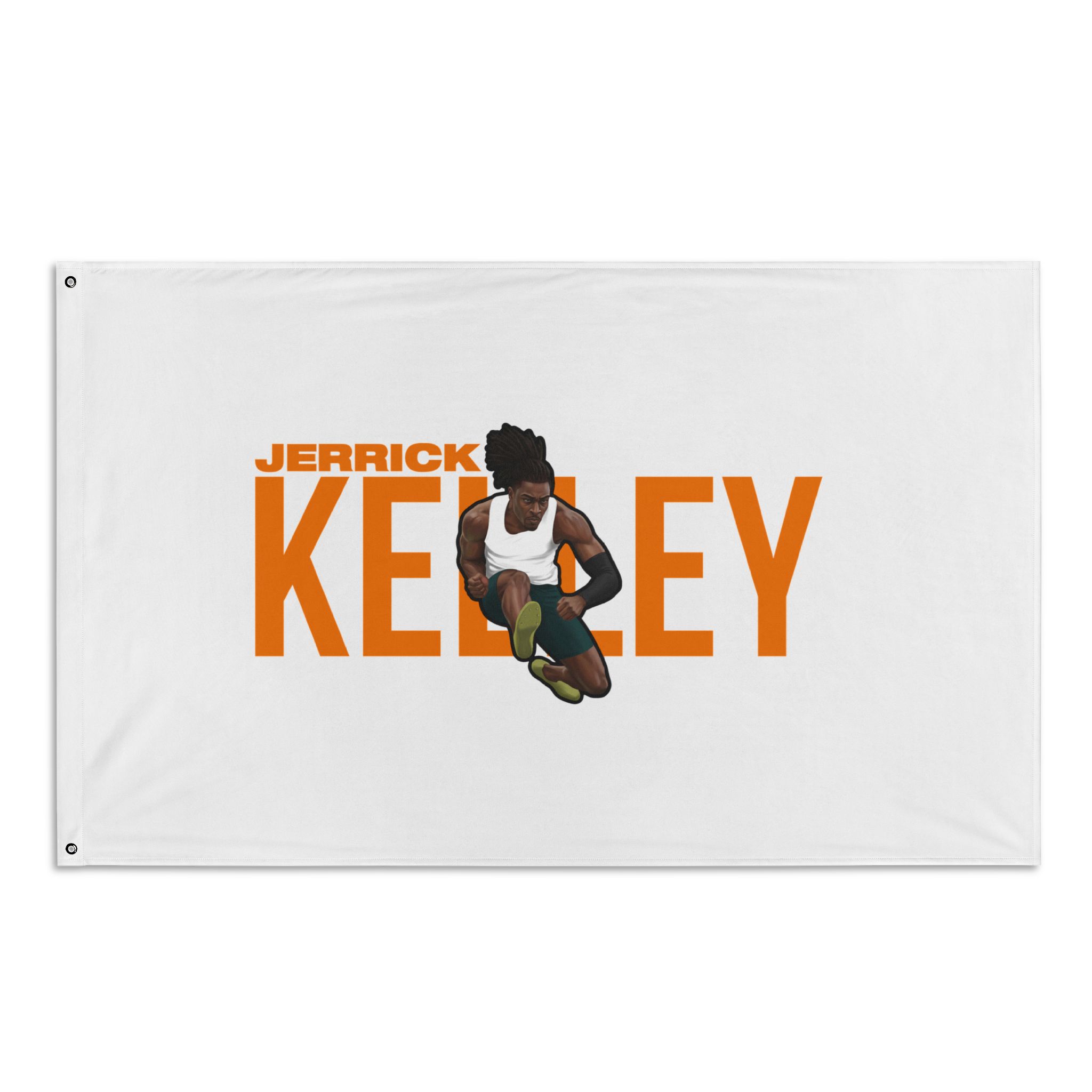 Flag (35 × 56 in) — character_player_name in Classic