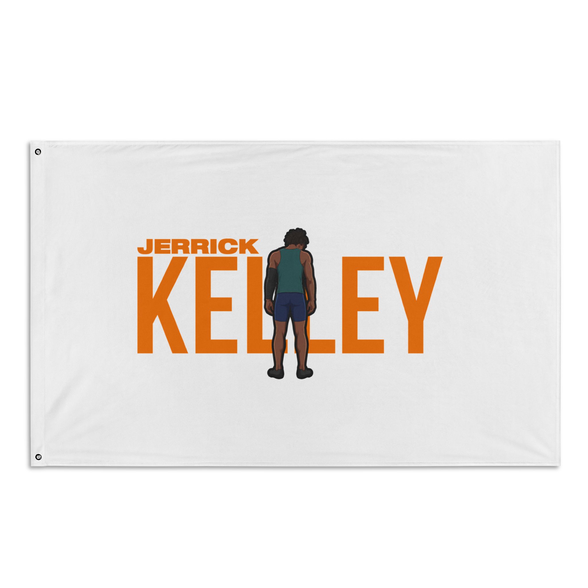 Flag (35 × 56 in) — character_player_name in Classic