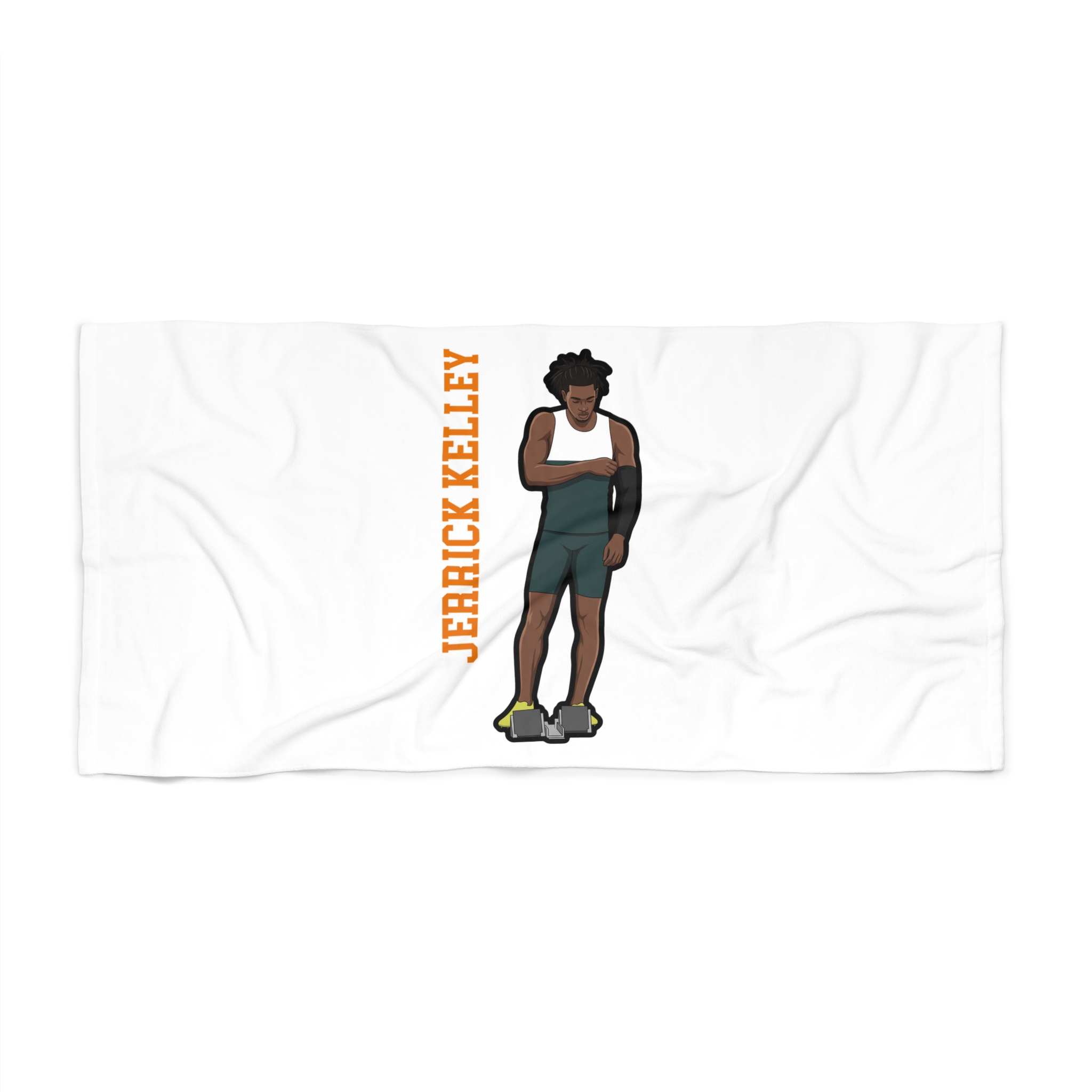 Beach Towel — character_name_vertical in Classic