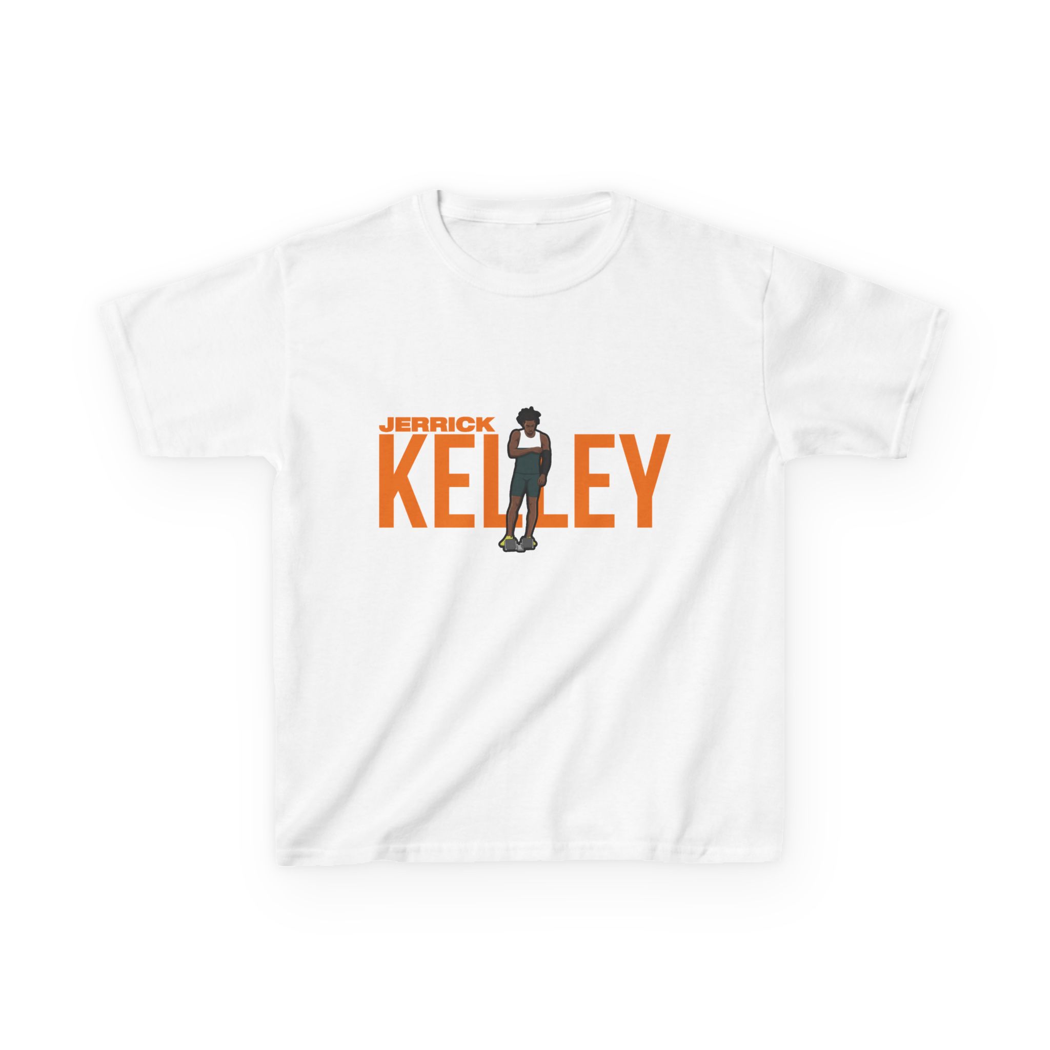 Youth Tee — character_player_name in White
