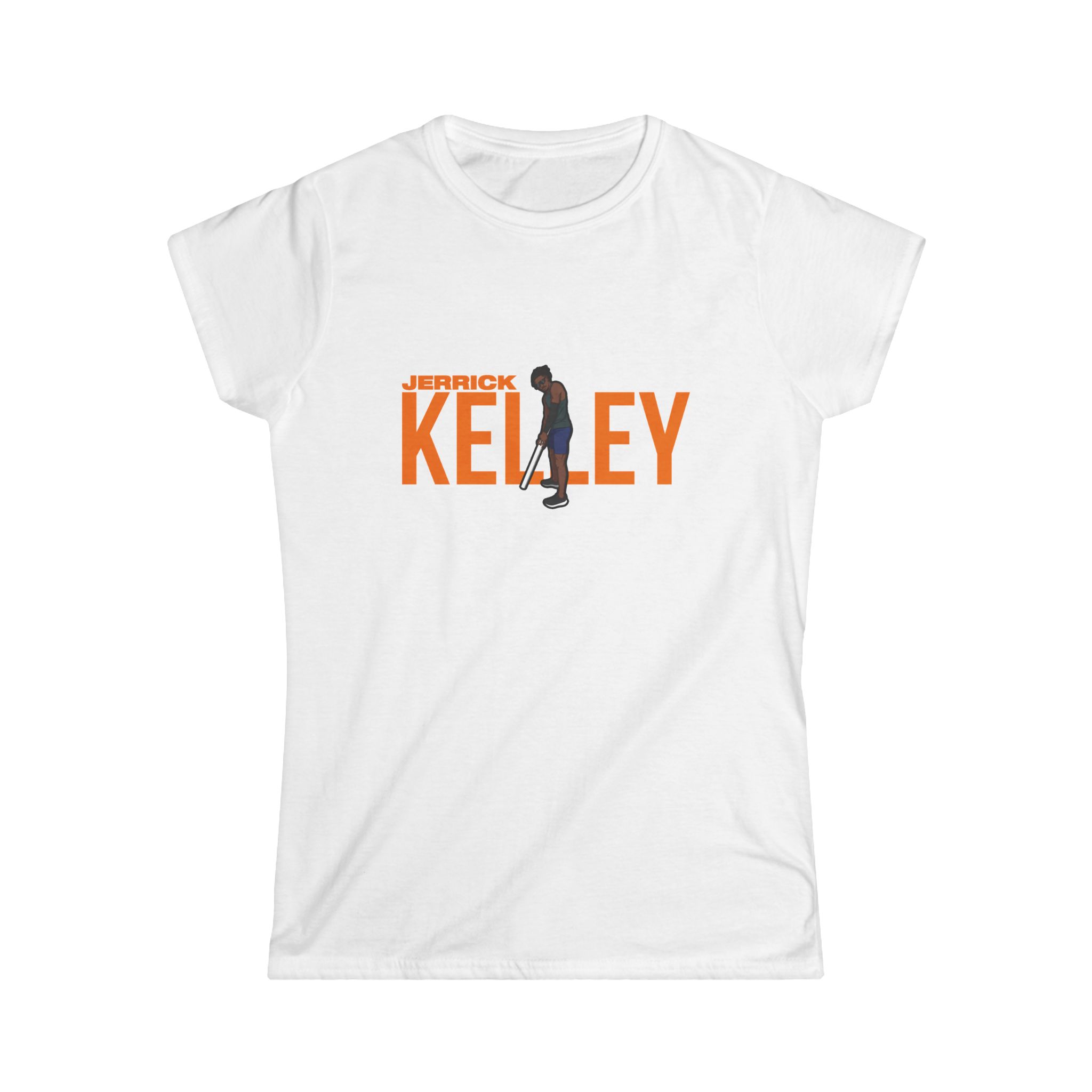 Women's Softstyle Tee — character_player_name in White