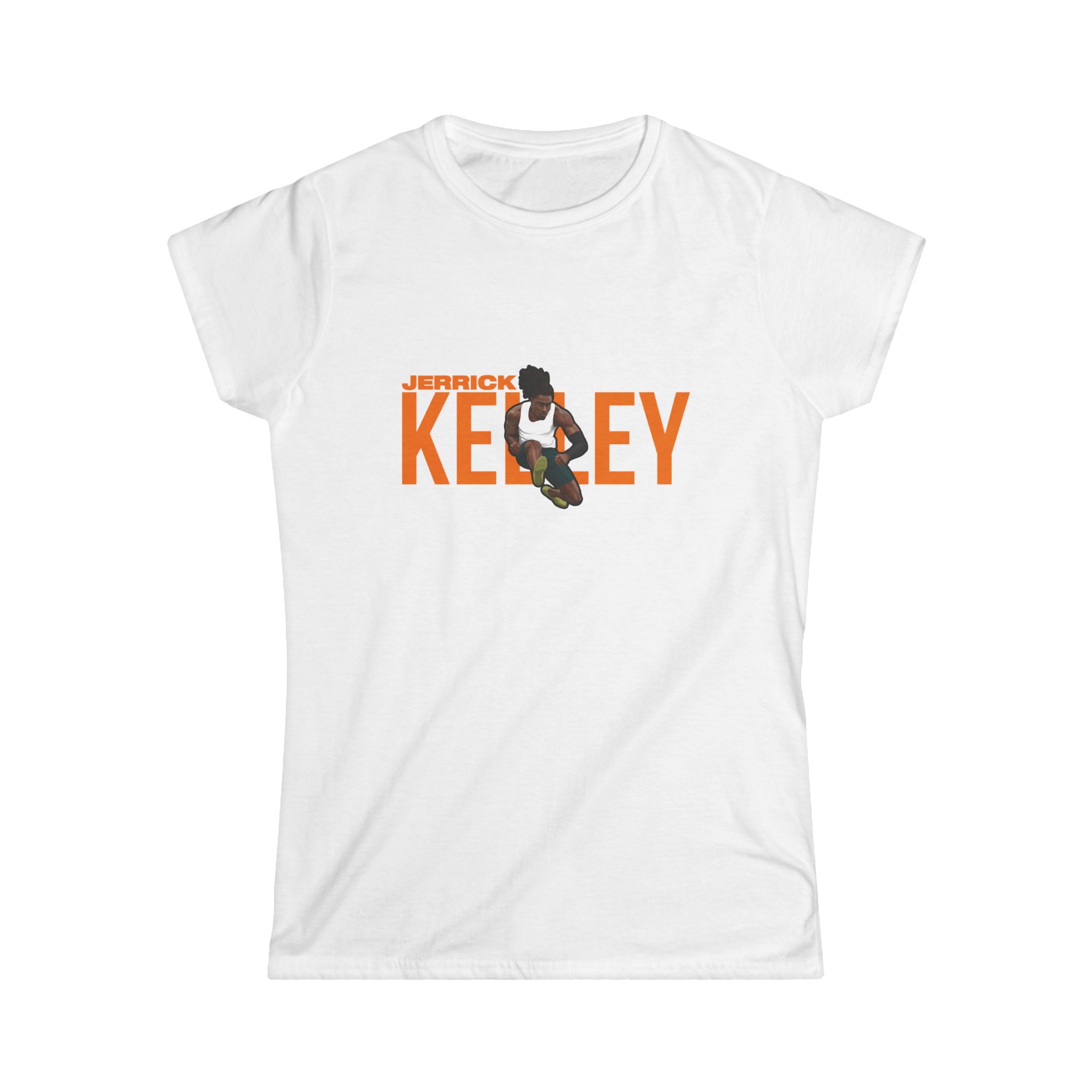 Women's Softstyle Tee — character_player_name in White
