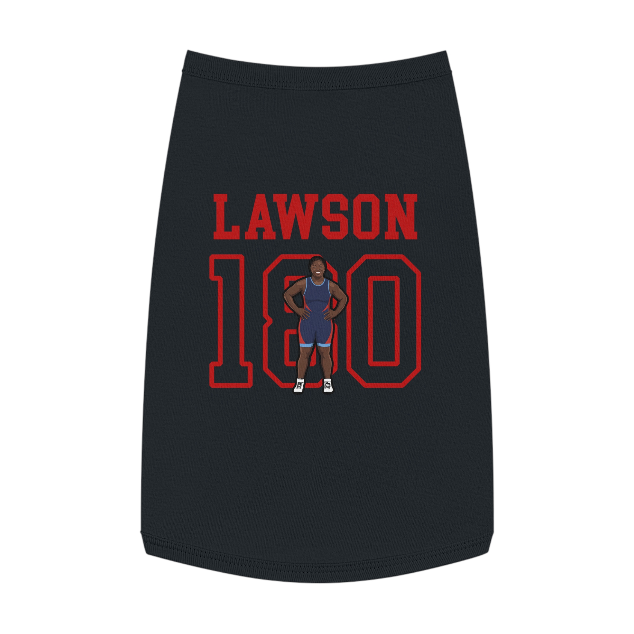 Pet Tank Top — character_shirsey in Black