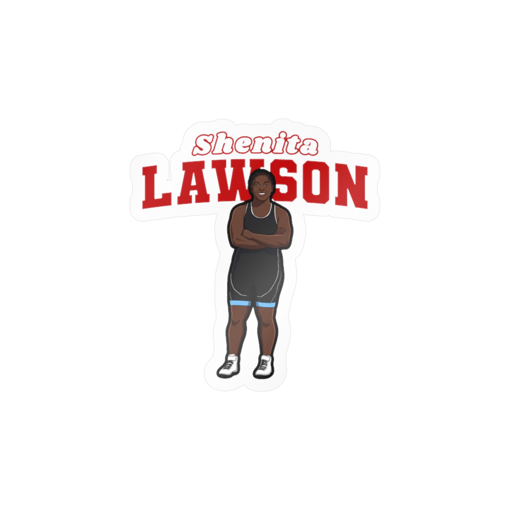 Vinyl Sticker — character_name_arch in Classic