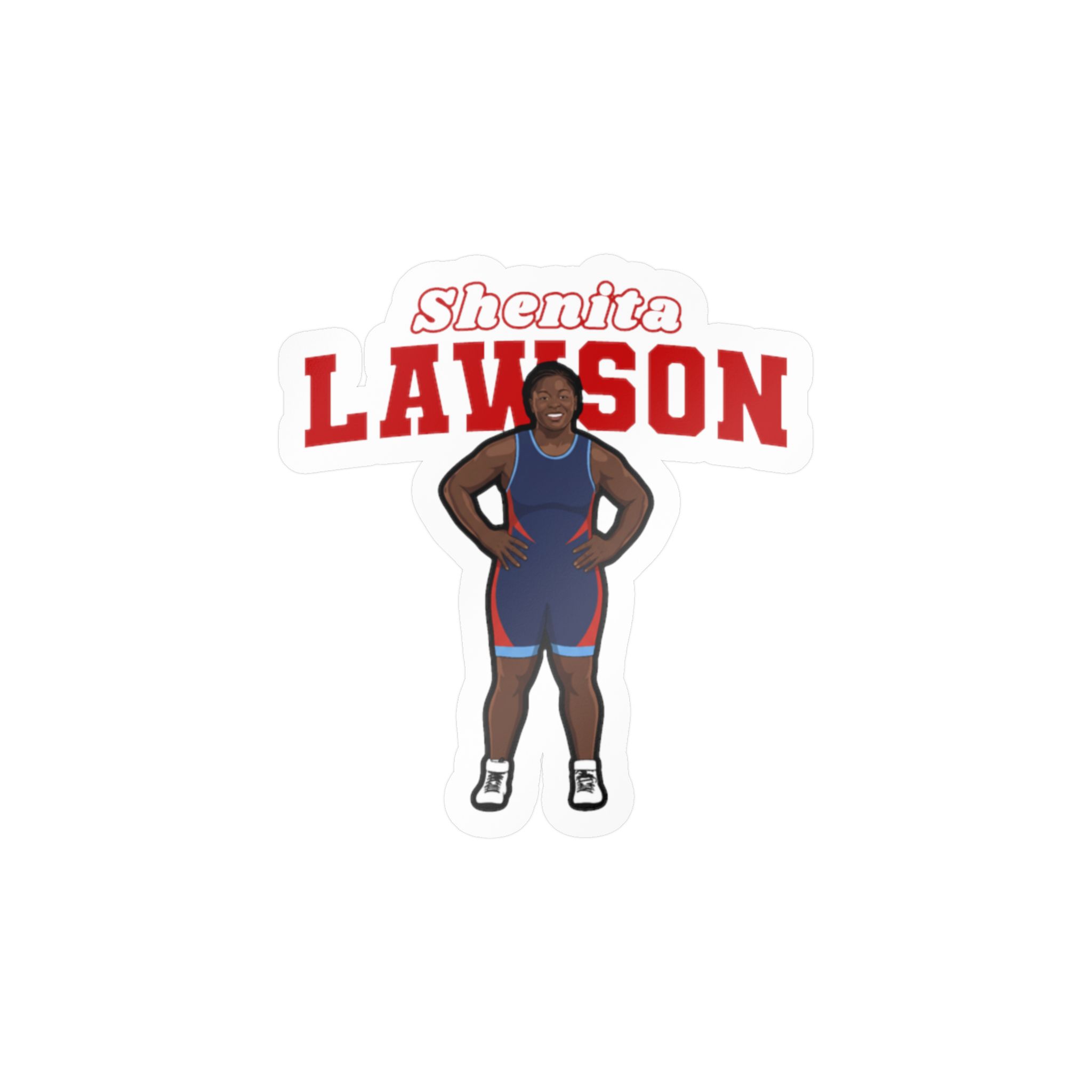 Vinyl Sticker — character_name_arch in Classic