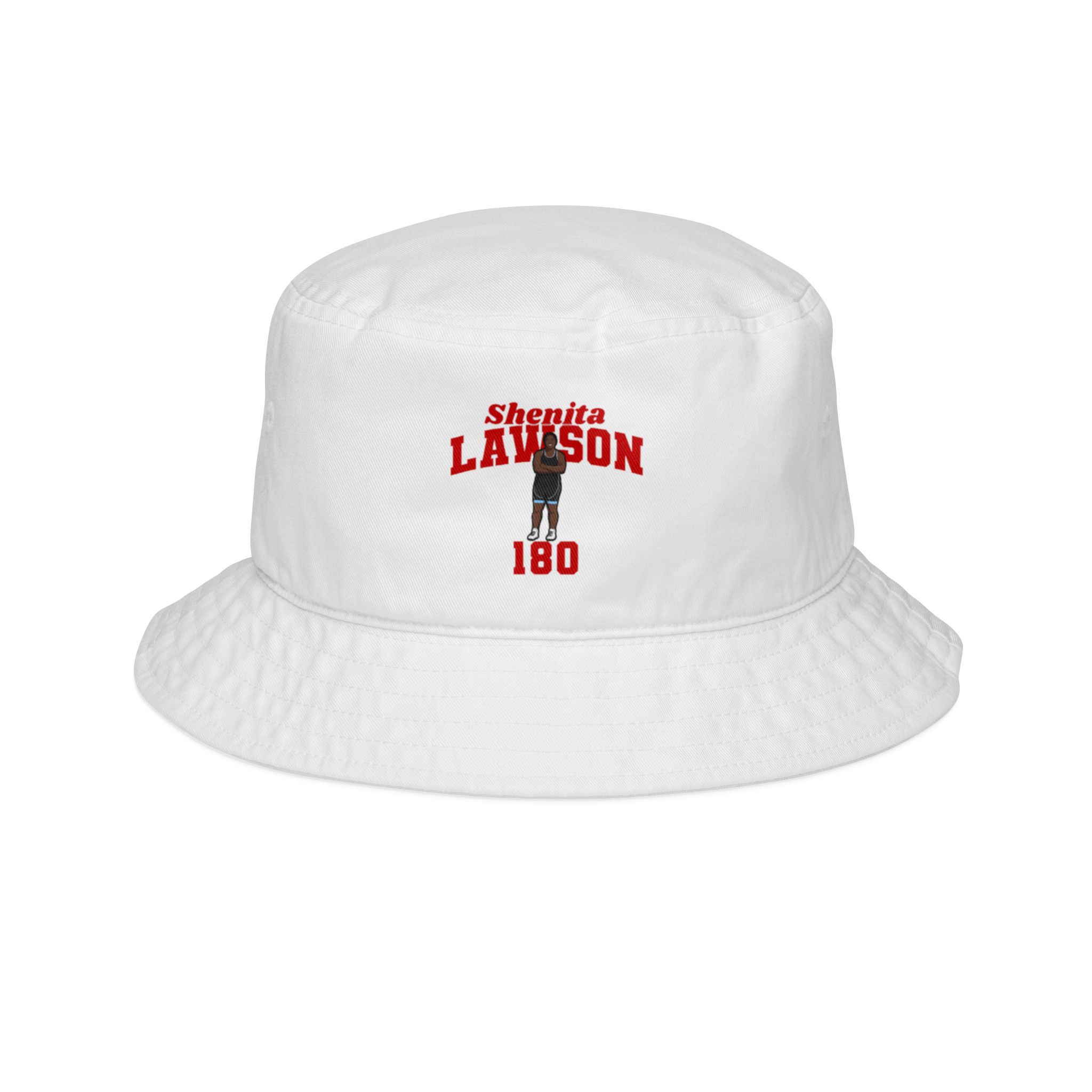Bucket Hat — character_signature_arch in White
