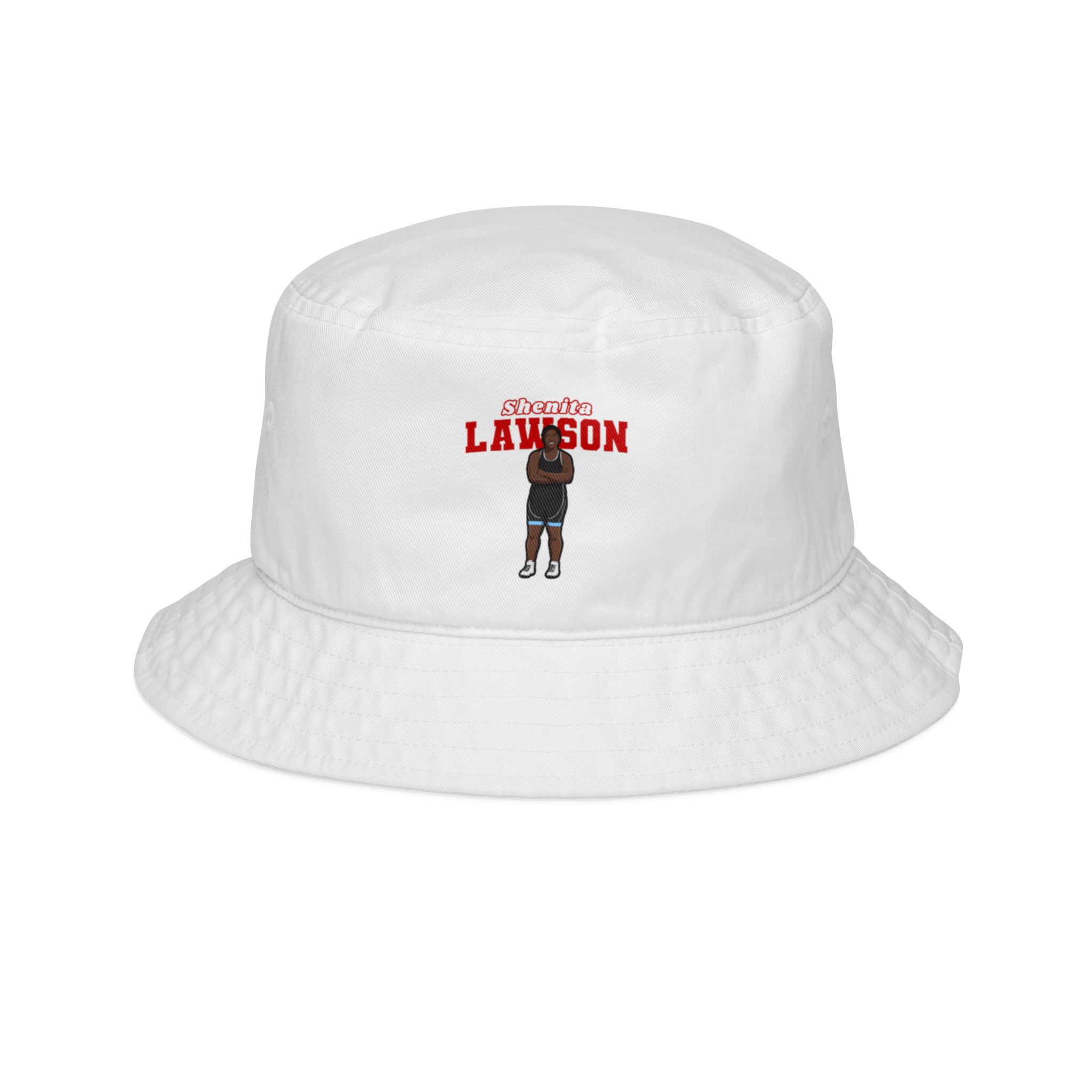 Bucket Hat — character_name_arch in White