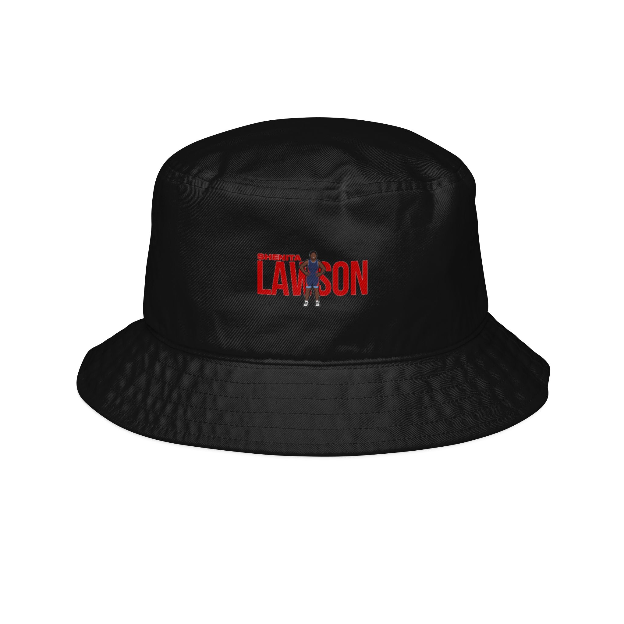 Bucket Hat — character_player_name in Black