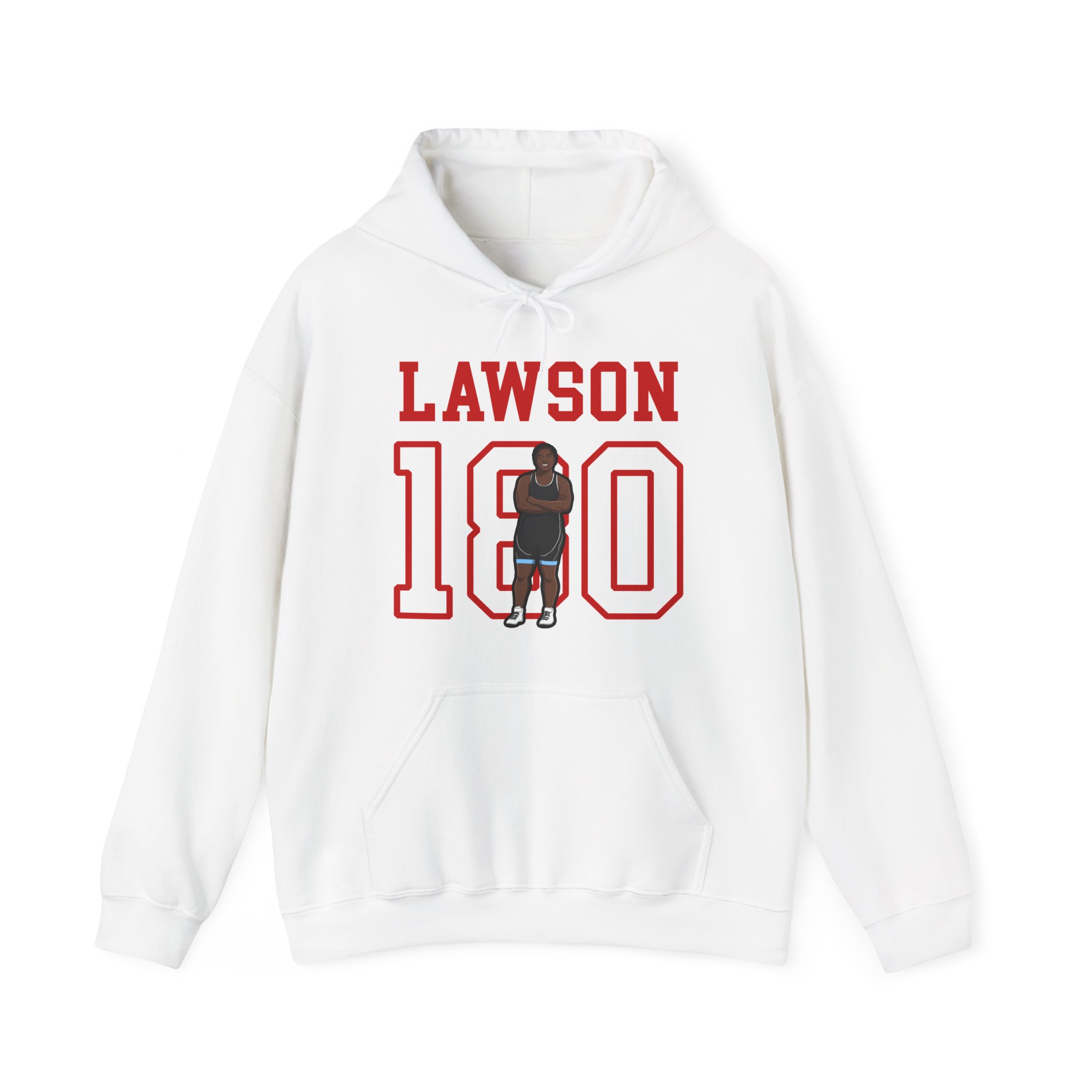 Hoodie — character_shirsey in White