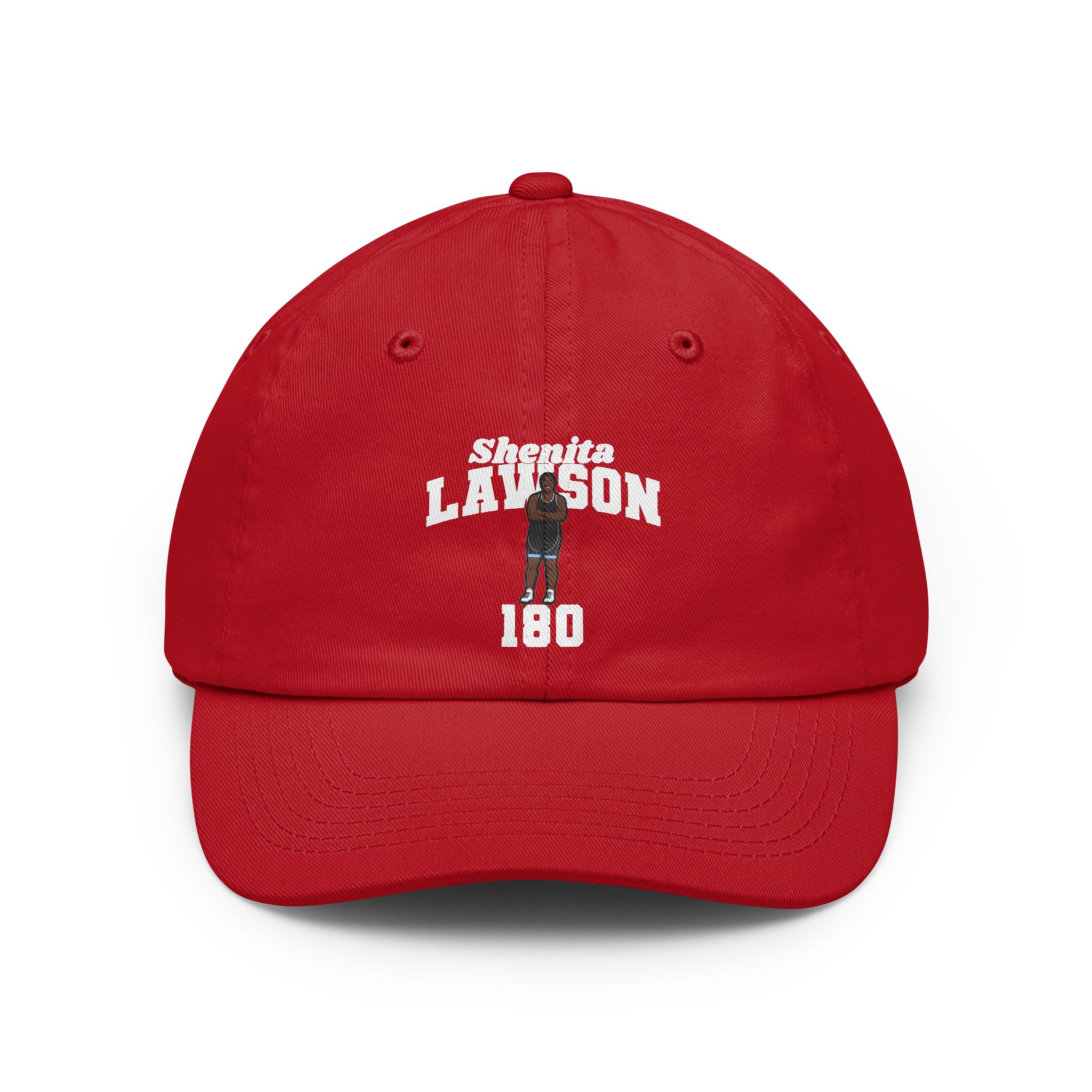 Classic Cap — character_signature_arch in Red