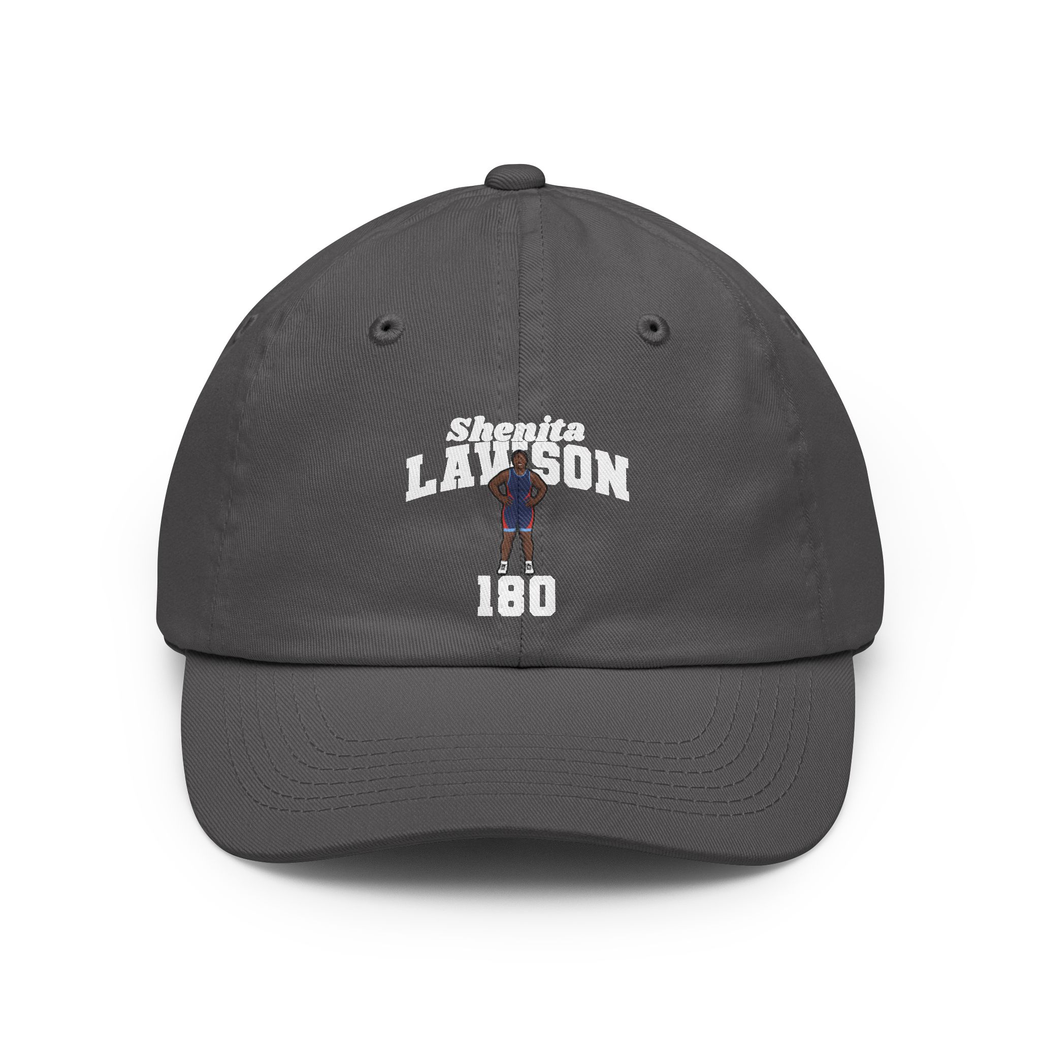 Classic Cap — character_signature_arch in Grey