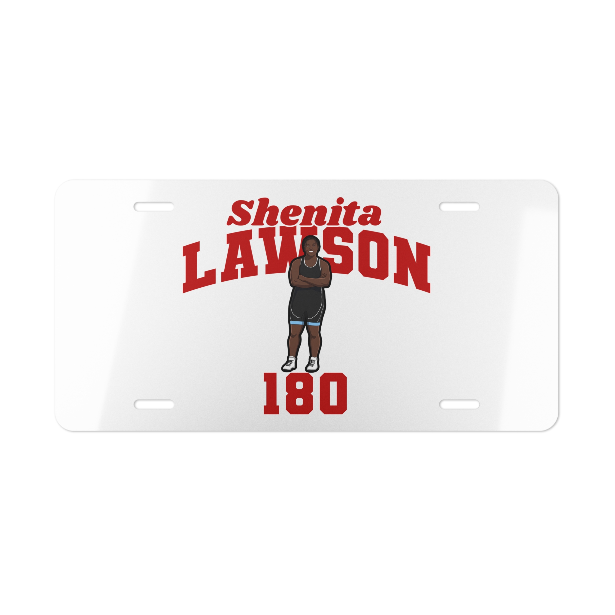 License Plate — character_signature_arch in Classic