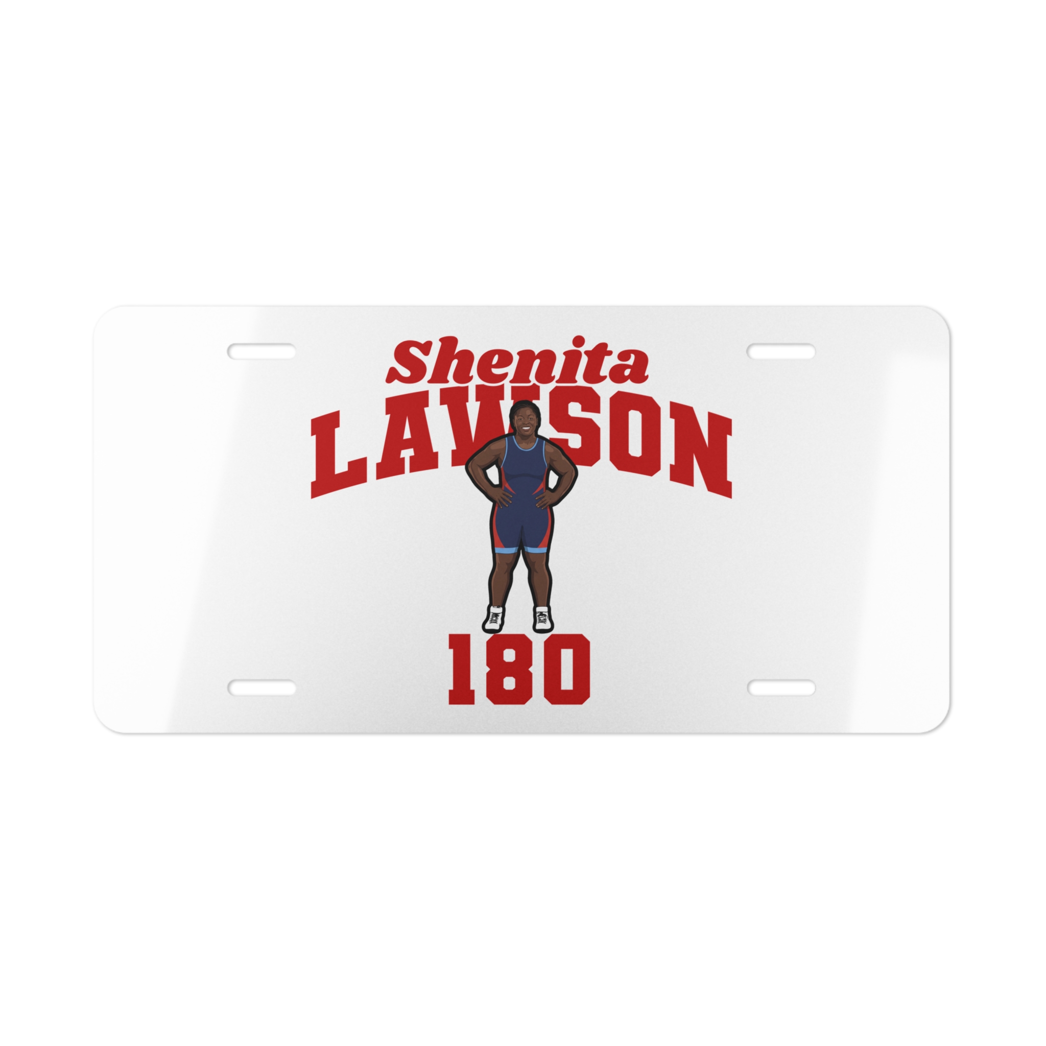 License Plate — character_signature_arch in Classic