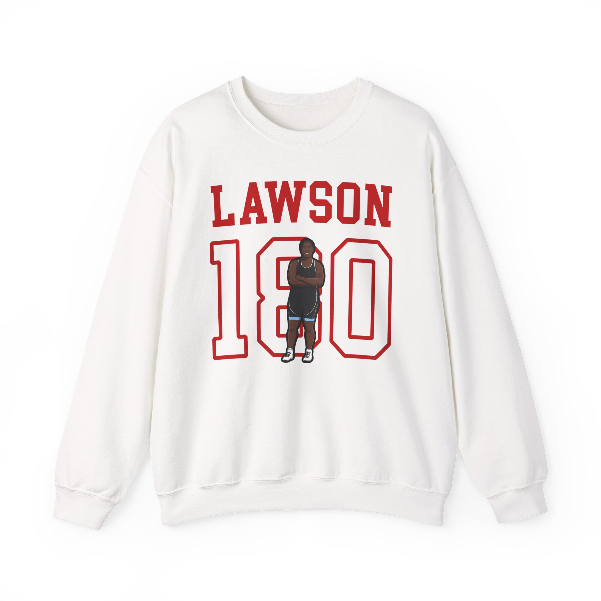 Crewneck Sweatshirt — character_shirsey in White