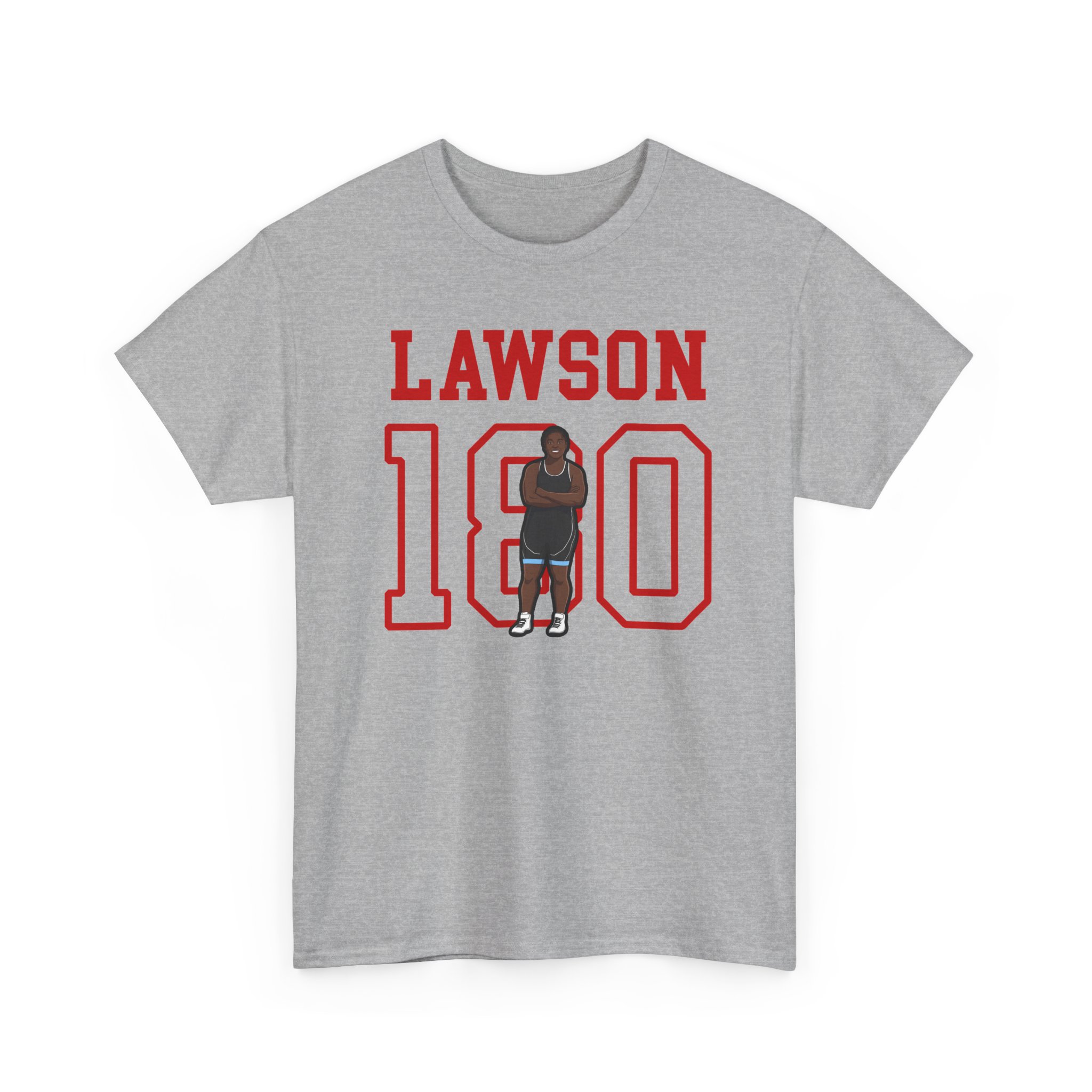 Tee — character_shirsey in Grey