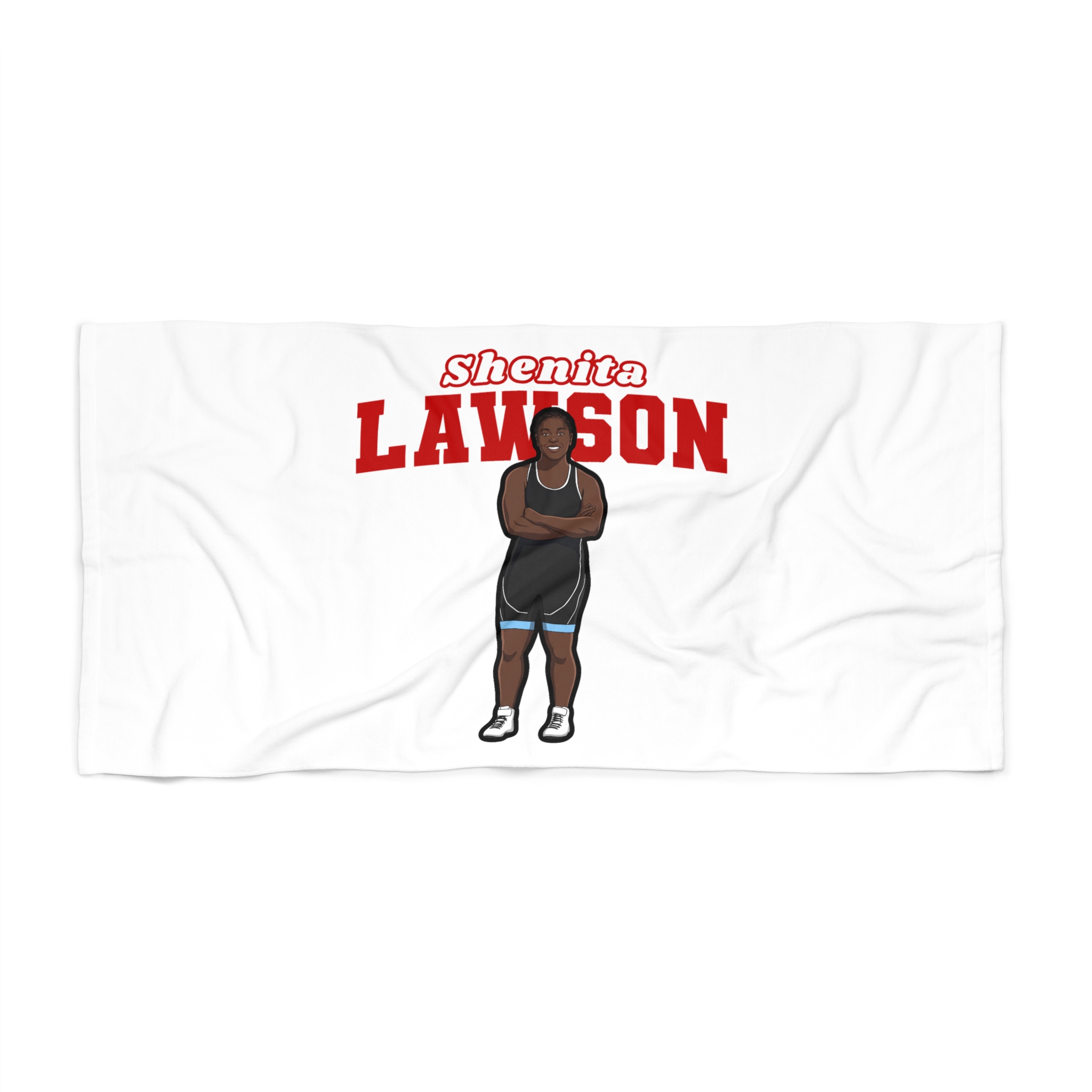 Beach Towel — character_name_arch in Classic