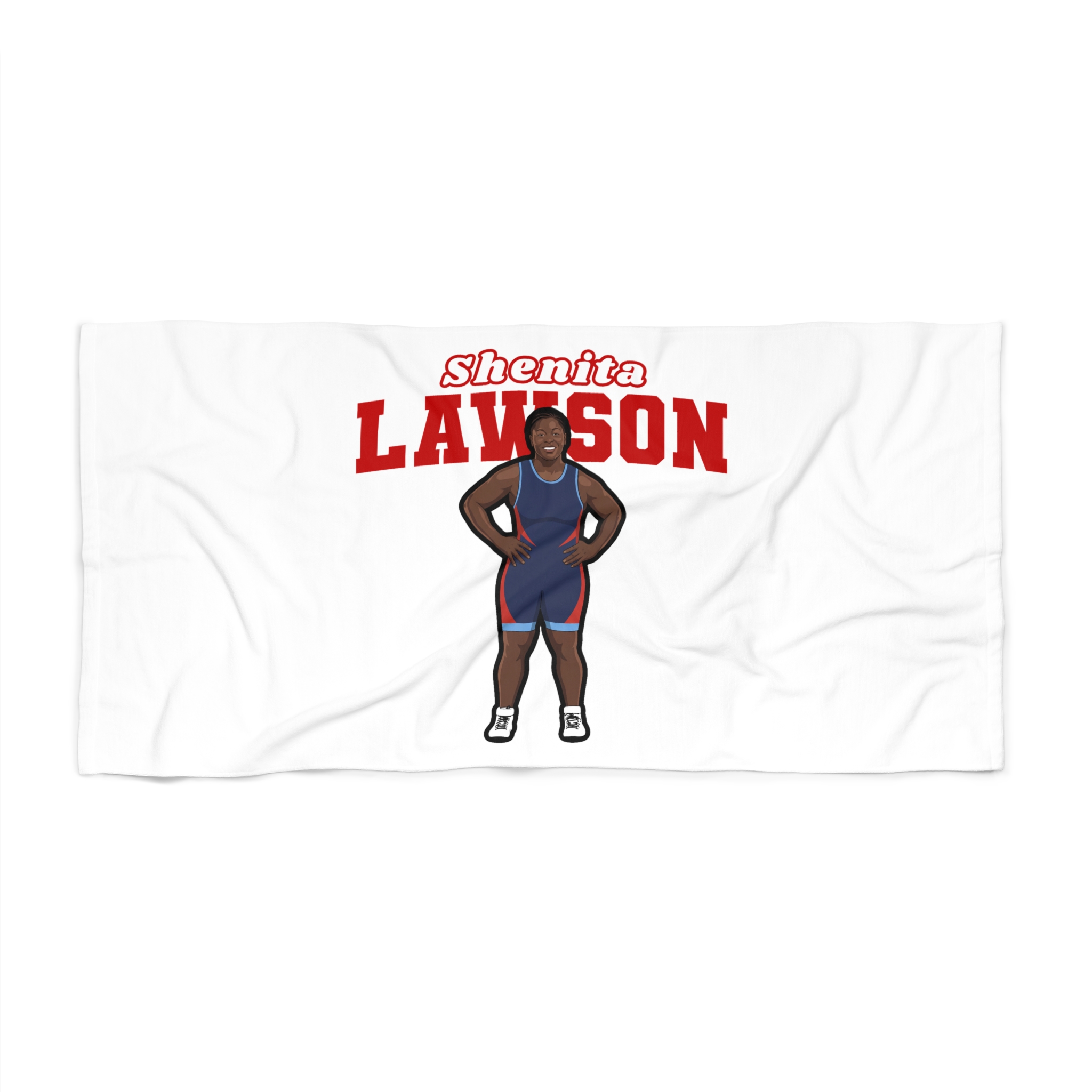Beach Towel — character_name_arch in Classic