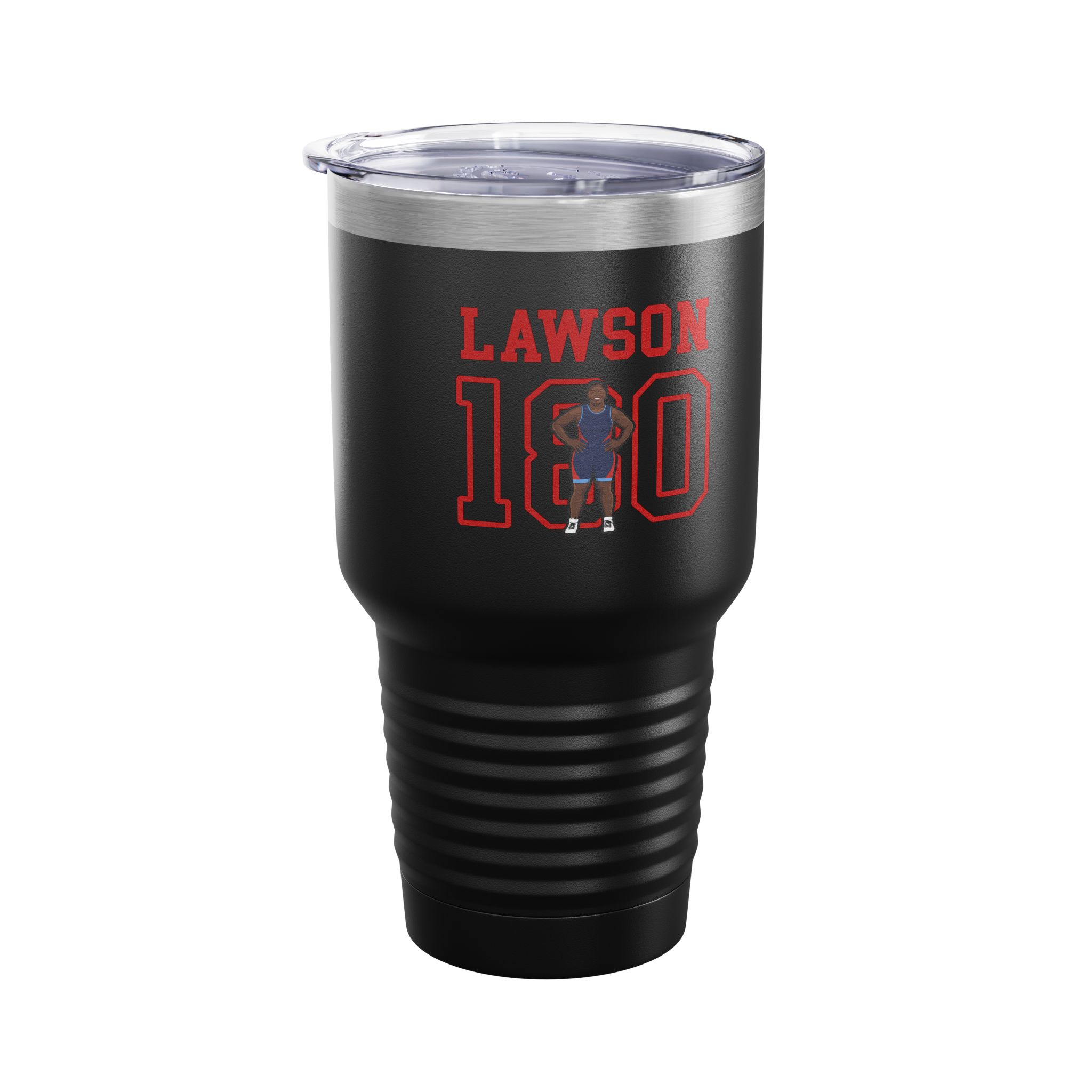 30oz Tumbler — character_shirsey in Black