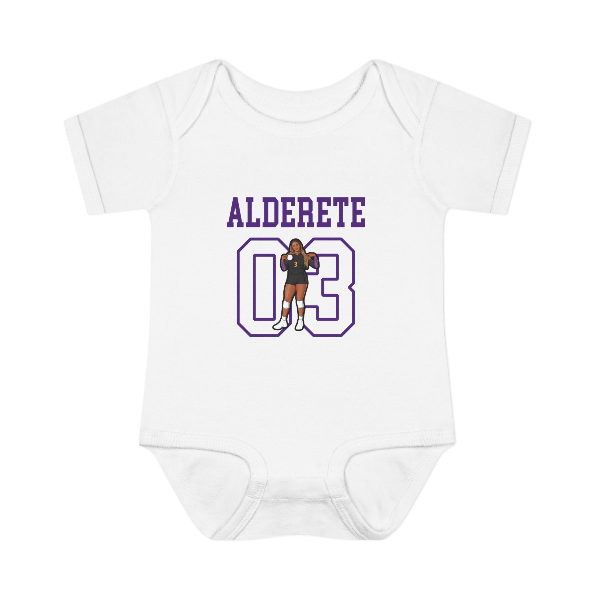 Baby Onesie — character_shirsey in White