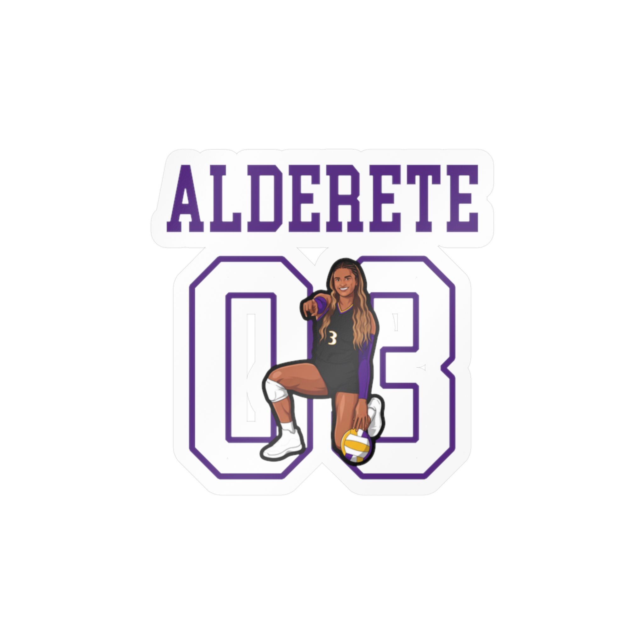 Vinyl Sticker — character_shirsey in Classic