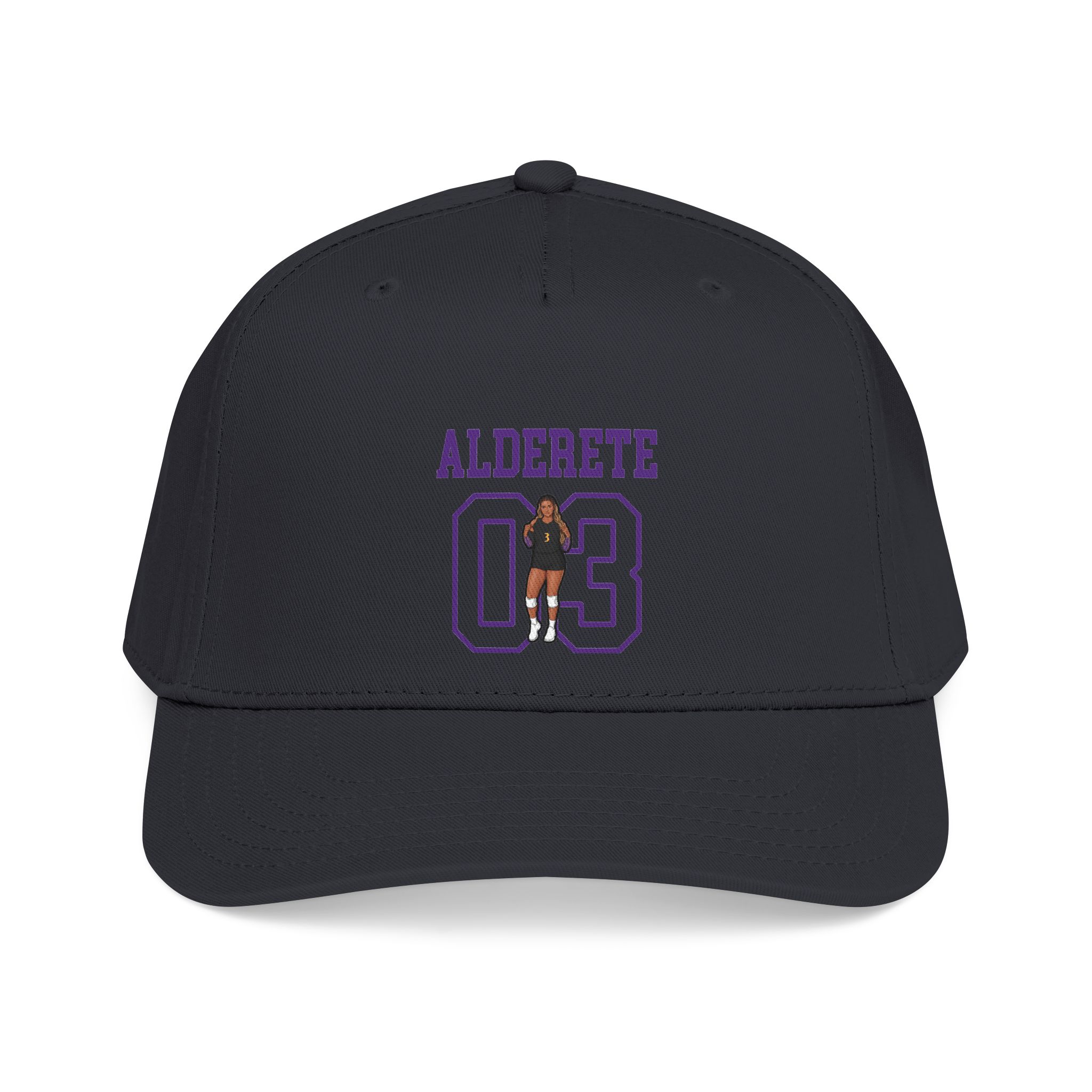 Baseball Cap — character_shirsey in Black