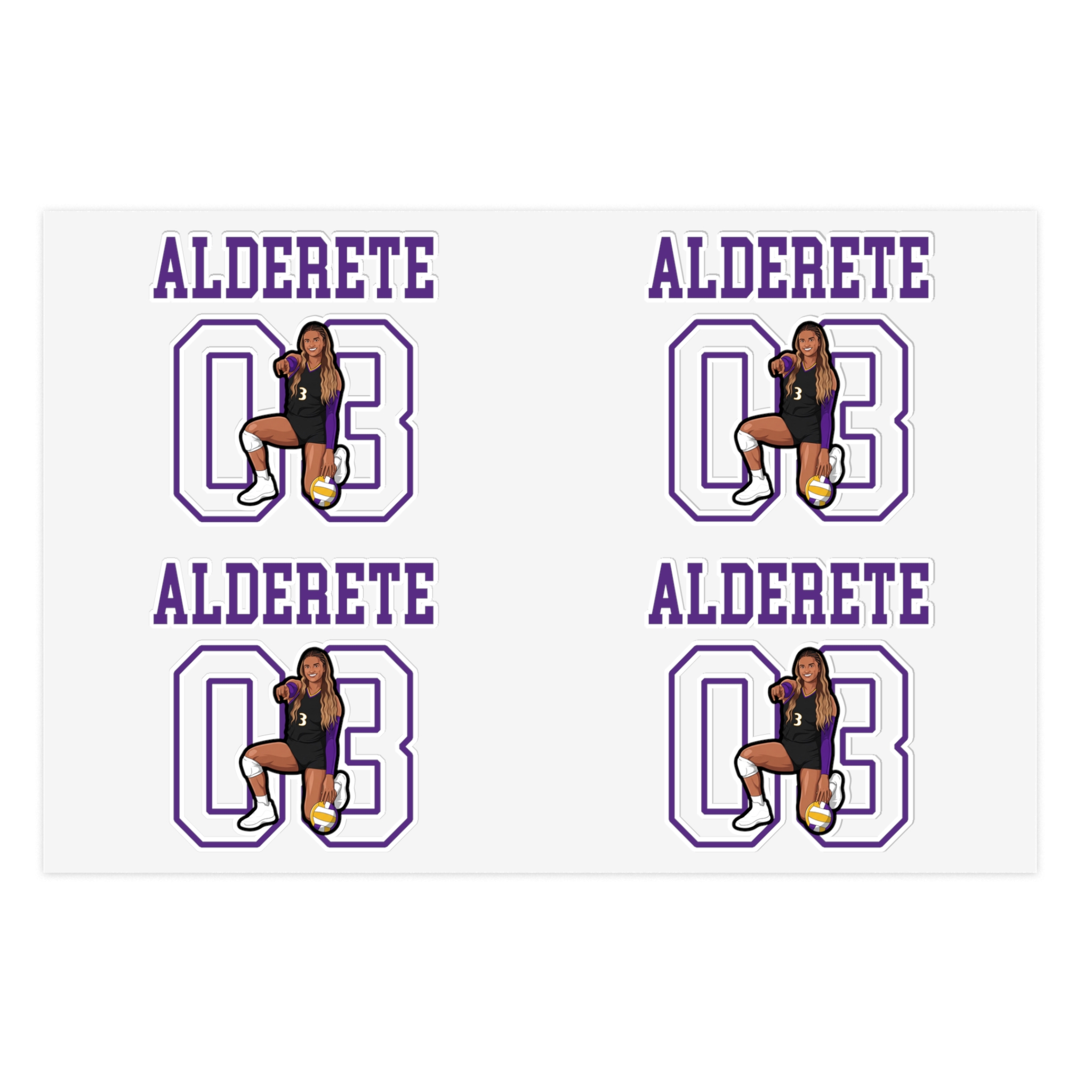 Sticker Sheet — character_shirsey in Classic