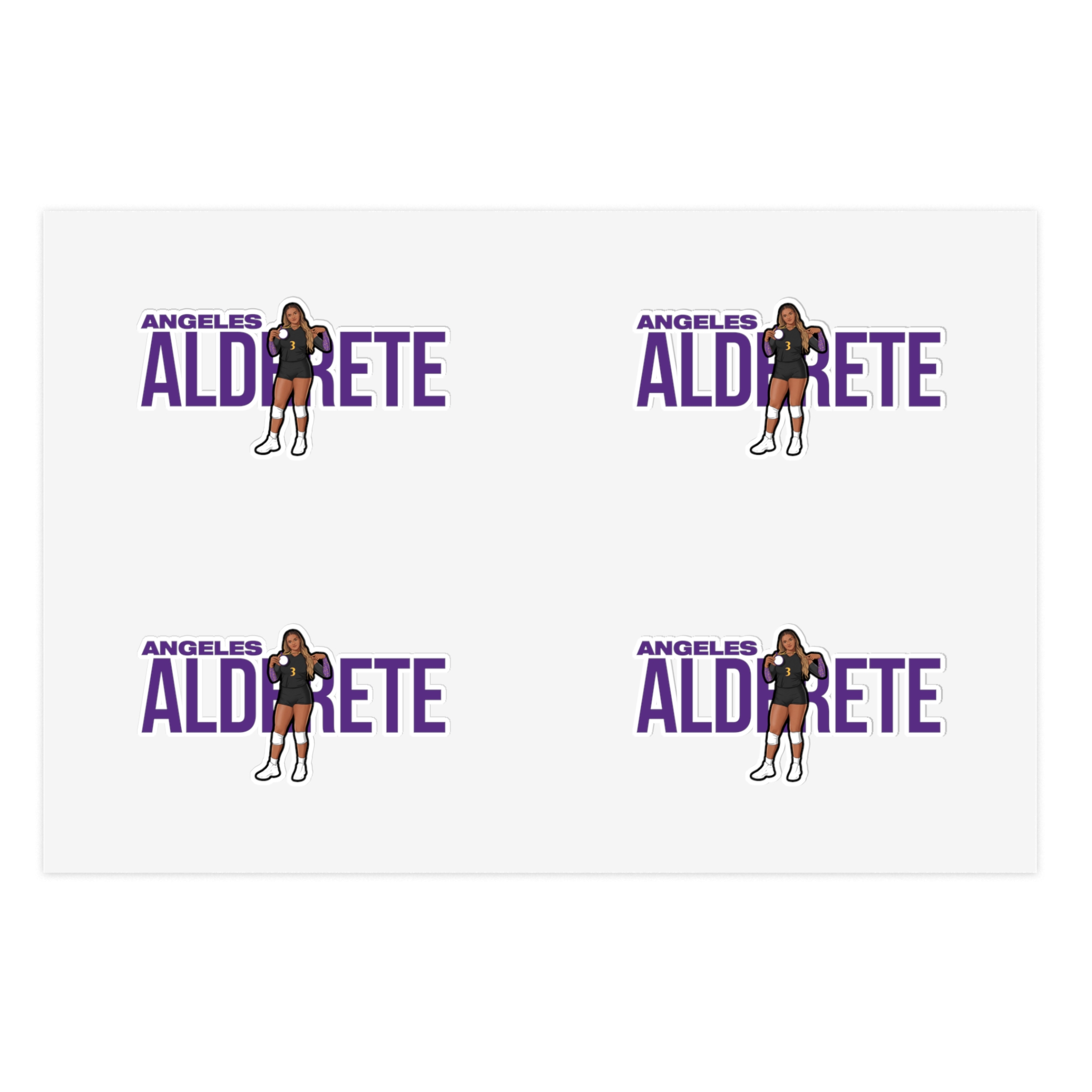 Sticker Sheet — character_player_name in Classic