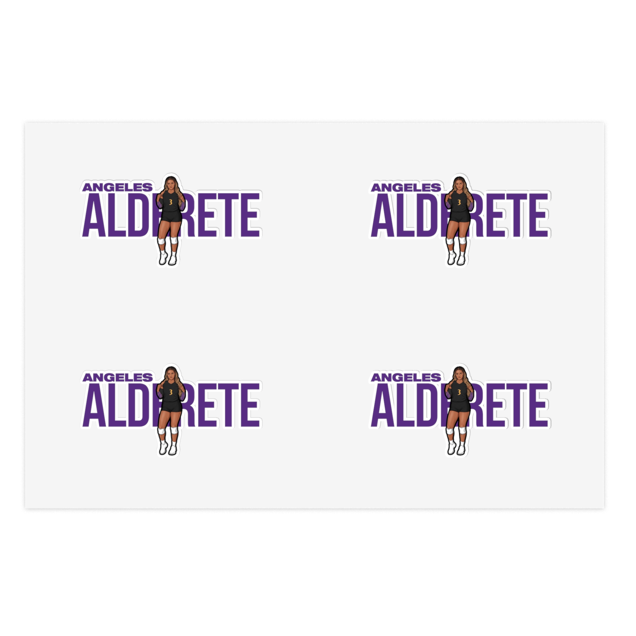 Sticker Sheet — character_player_name in Classic