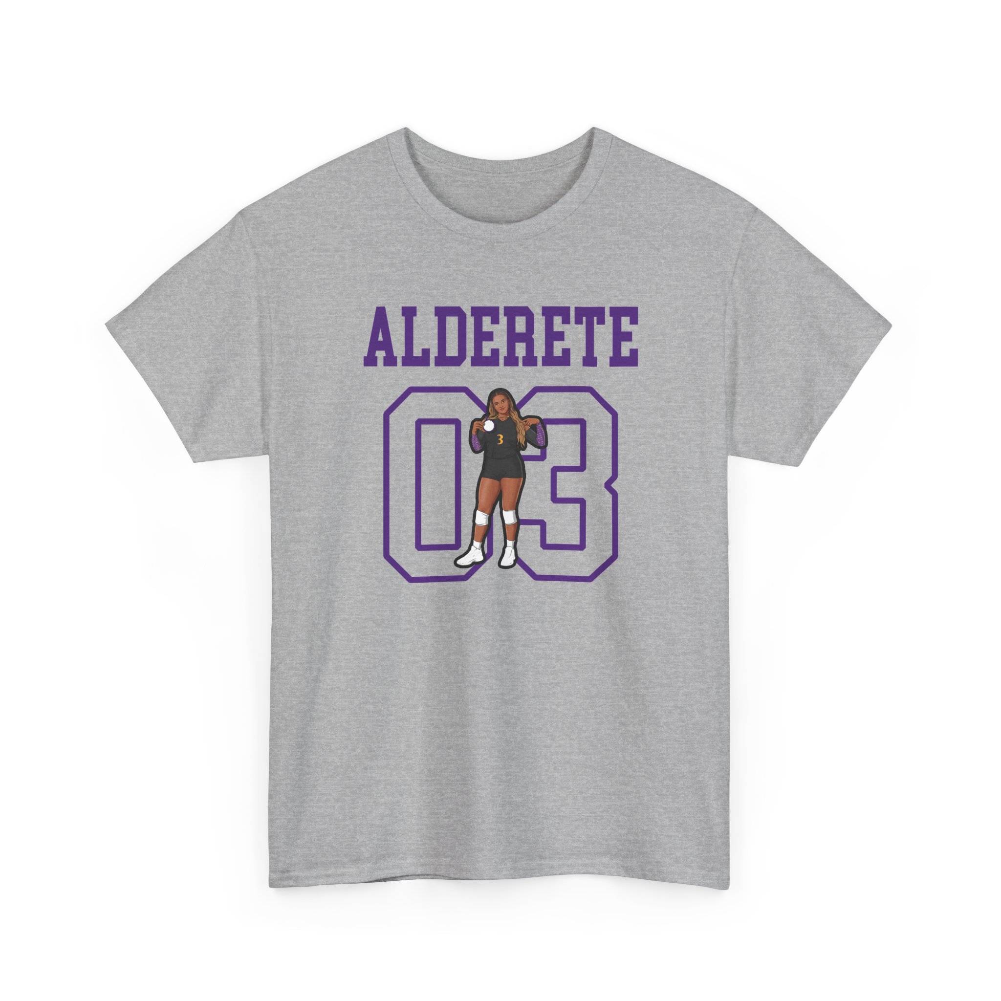 Tee — character_shirsey in Grey