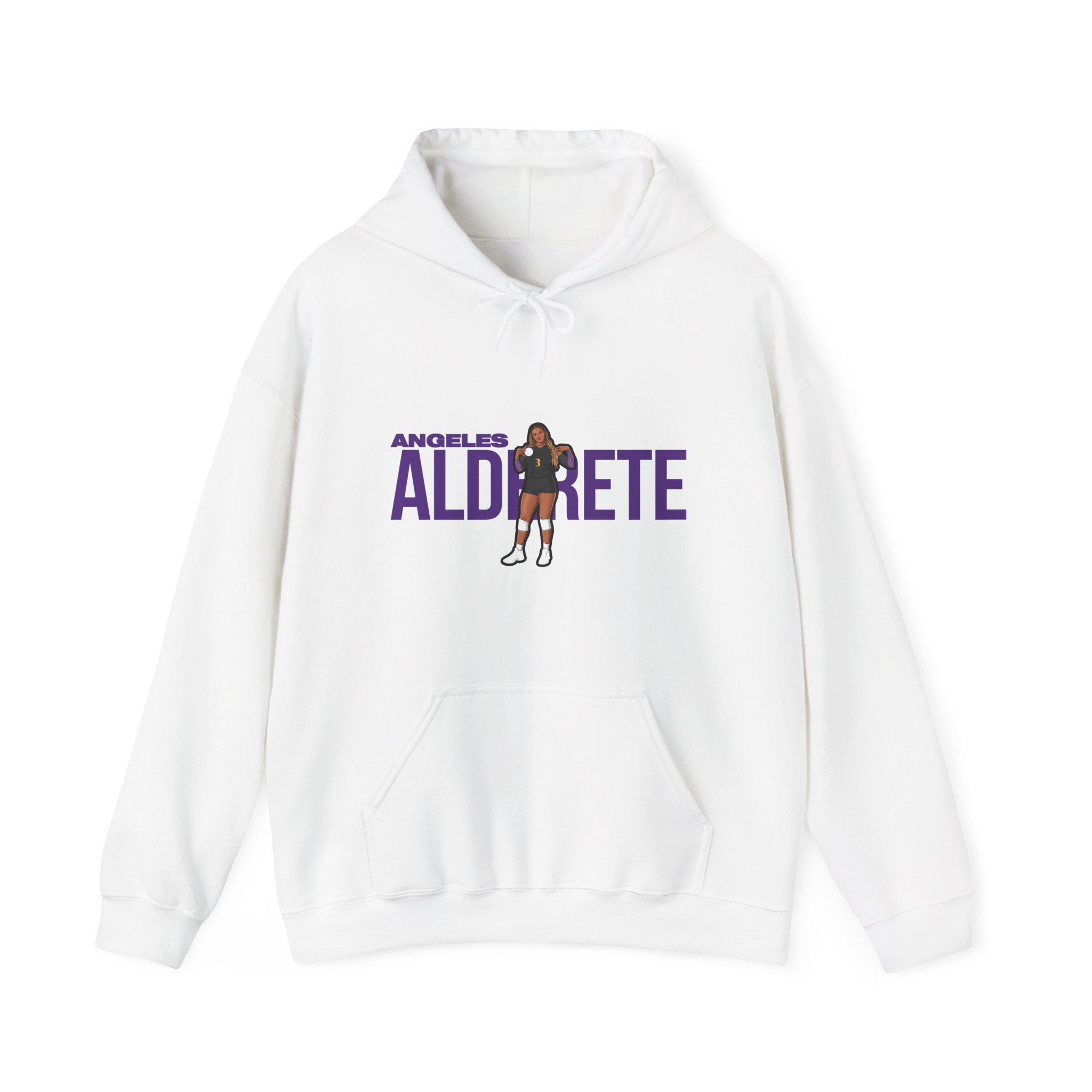 Hoodie — character_player_name in White