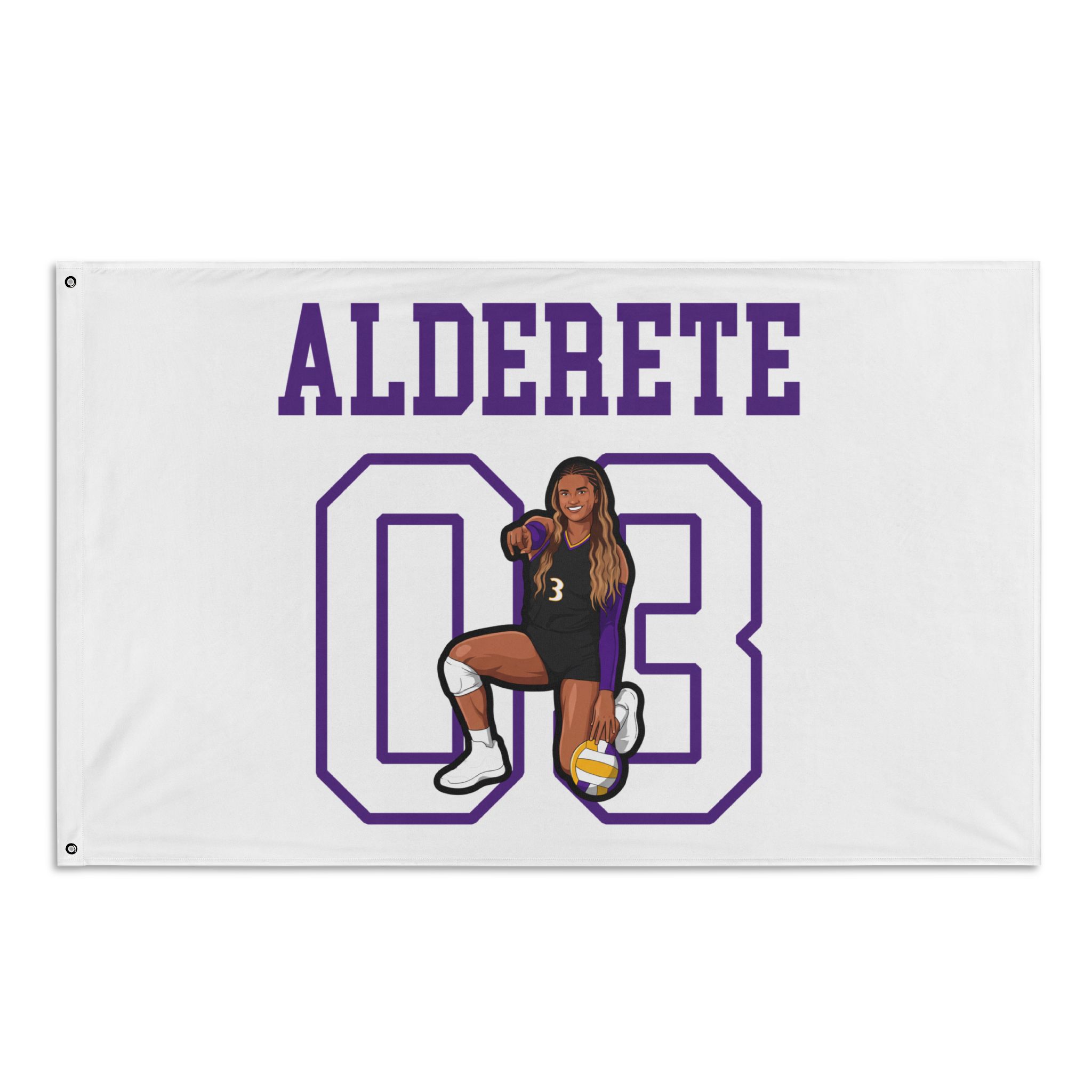Flag (35 × 56 in) — character_shirsey in Classic