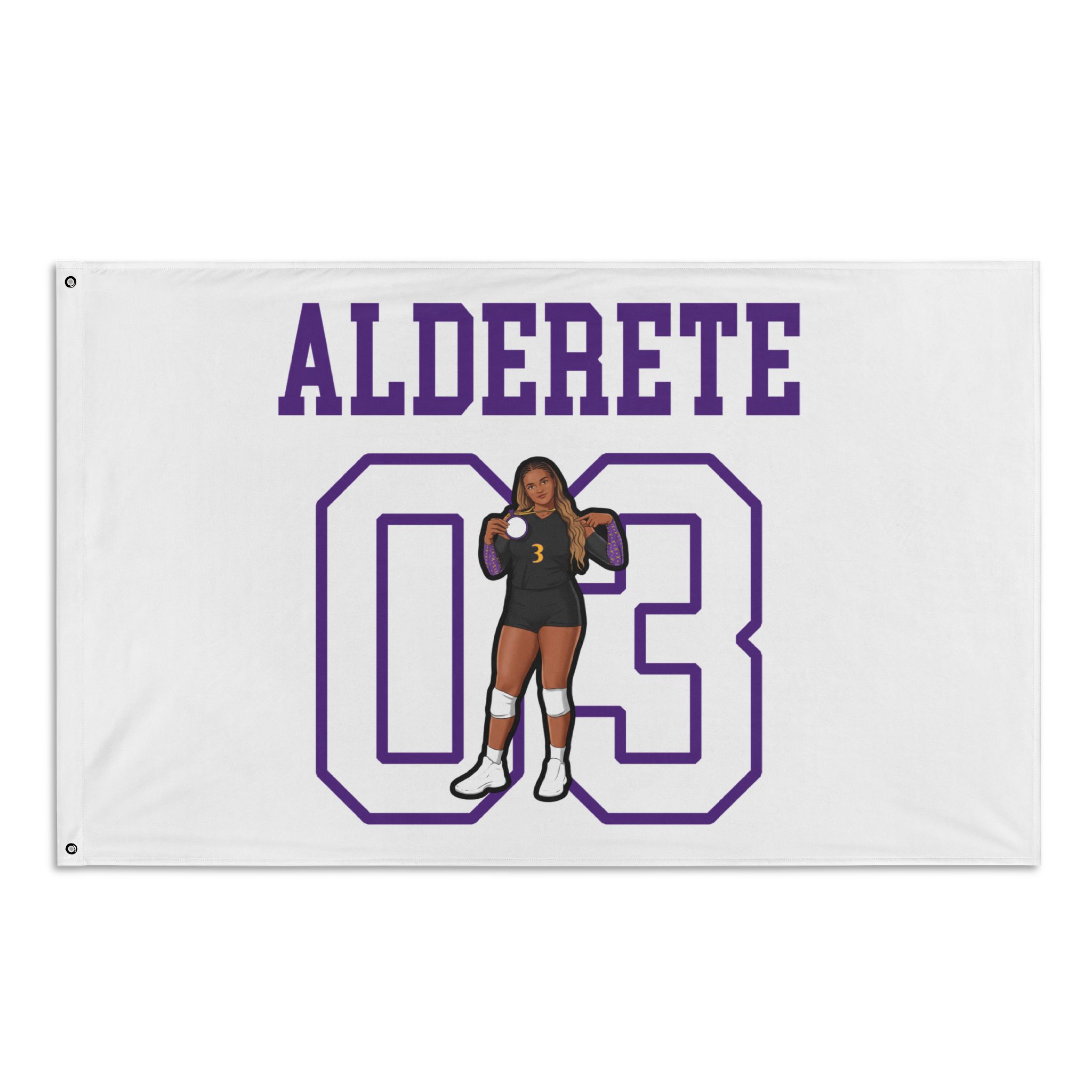 Flag (35 × 56 in) — character_shirsey in Classic