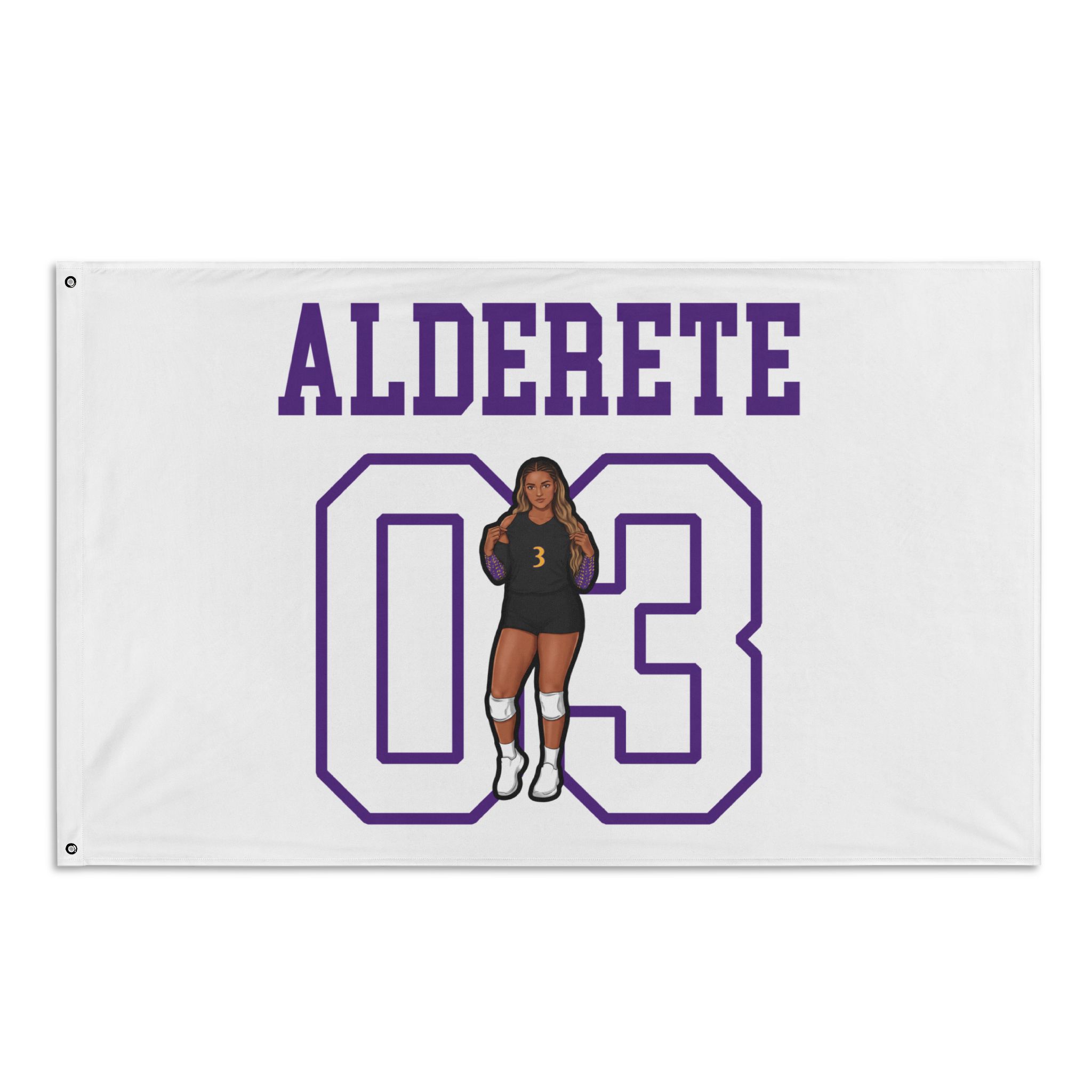 Flag (35 × 56 in) — character_shirsey in Classic